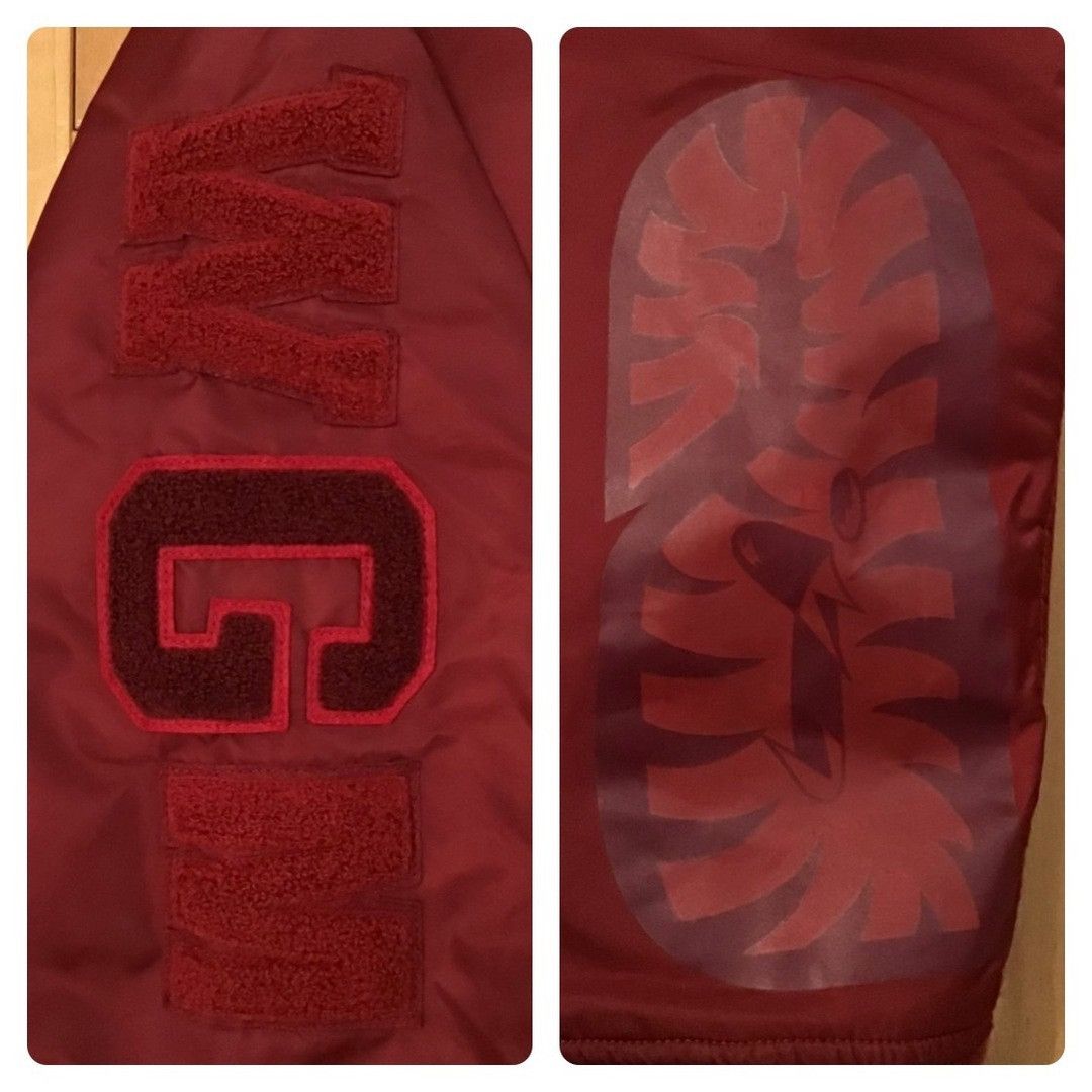 Bape BAPE SHARK MA-1 Bomber Jacket a bathing ape Dark Red Size US M / EU 48-50 / 2 - 4 Thumbnail