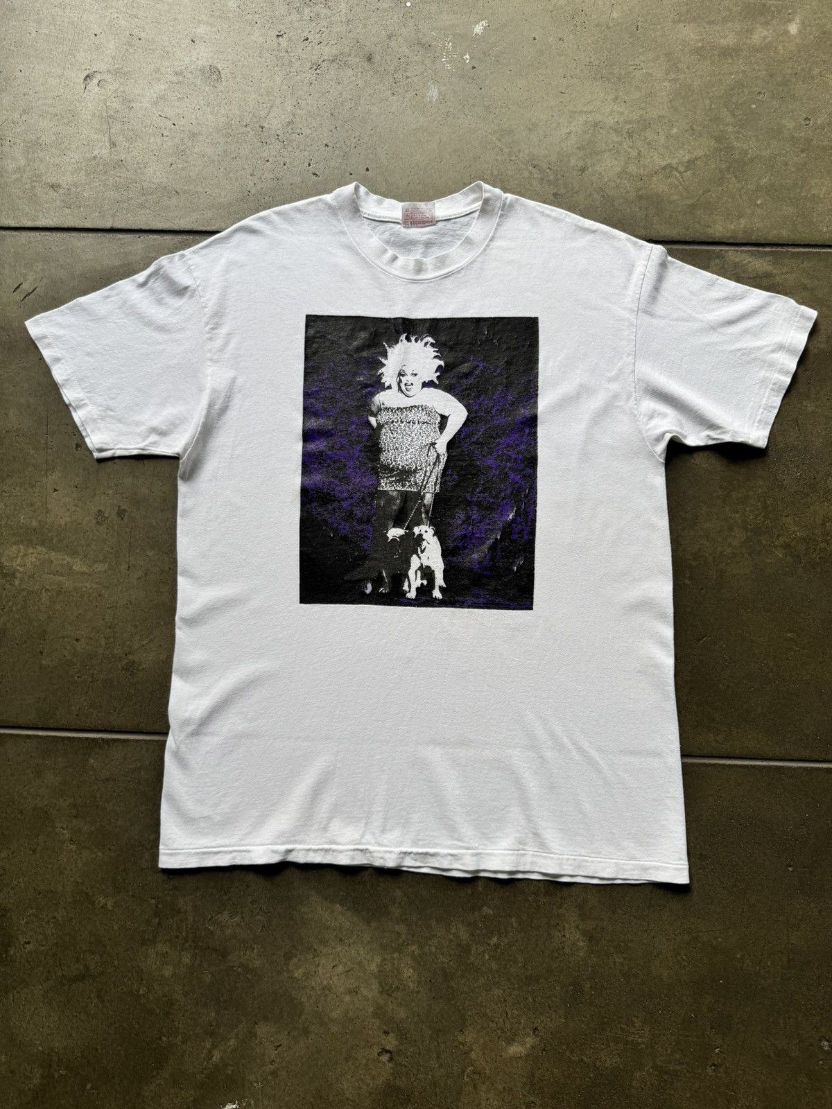 Vintage 90s Divine You Think You’re a Man John Waters Tee Shirt Drag Size US L / EU 52-54 / 3 - 1 Thumbnail
