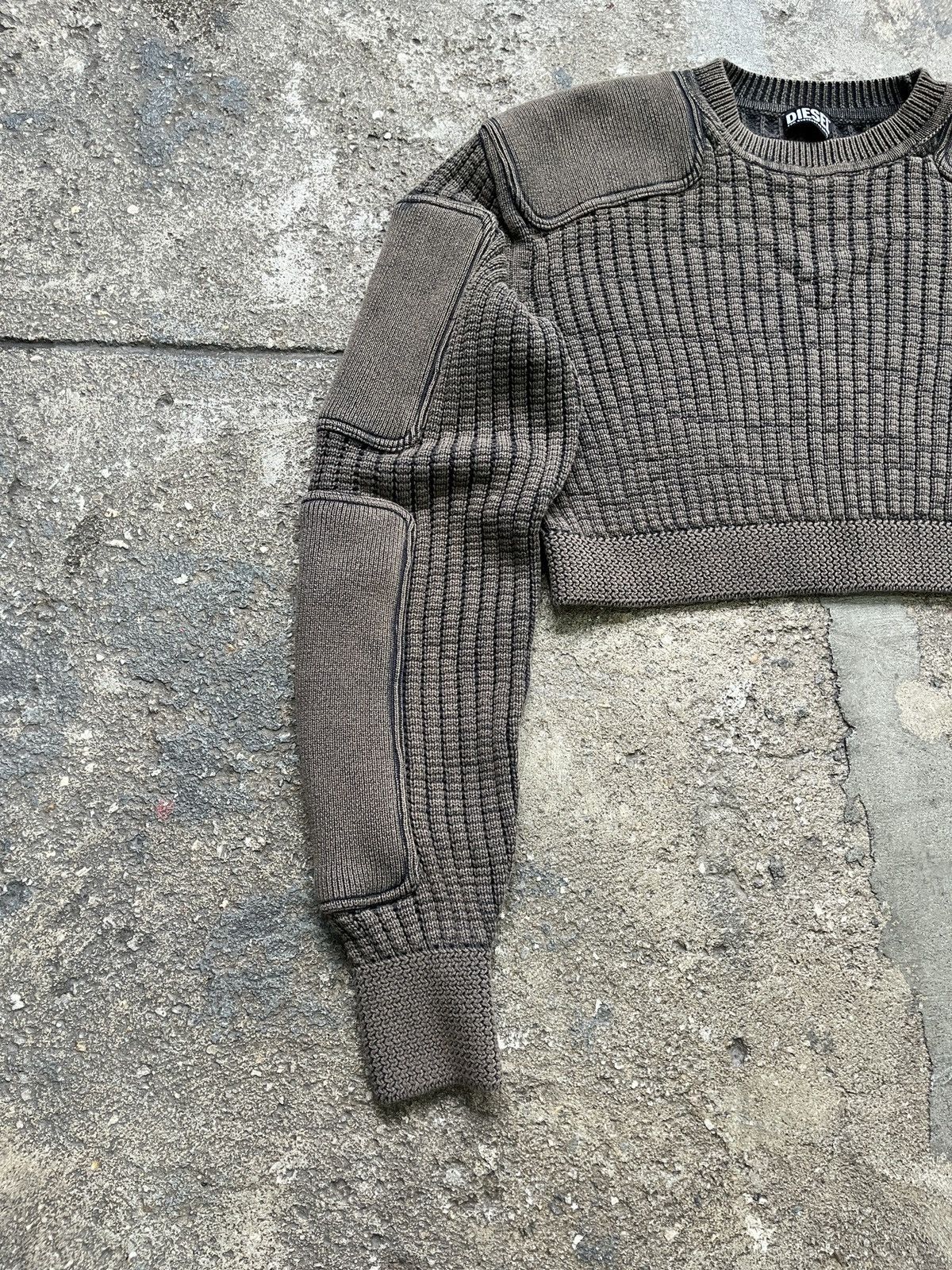 Diesel Diesel Aurora Cropped Sweater (unisex) Size US M / EU 48-50 / 2 - 7 Thumbnail