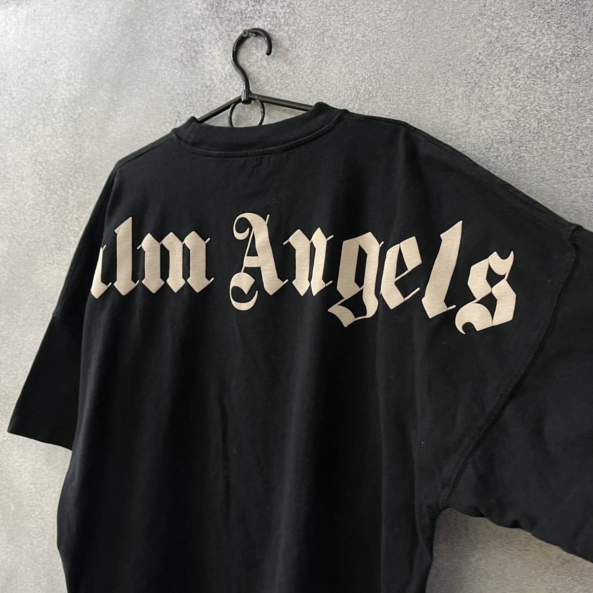 Palm Angels Palm Angels black Big logo oversize t-shirt tee Size US S / EU 44-46 / 1 - 3 Thumbnail