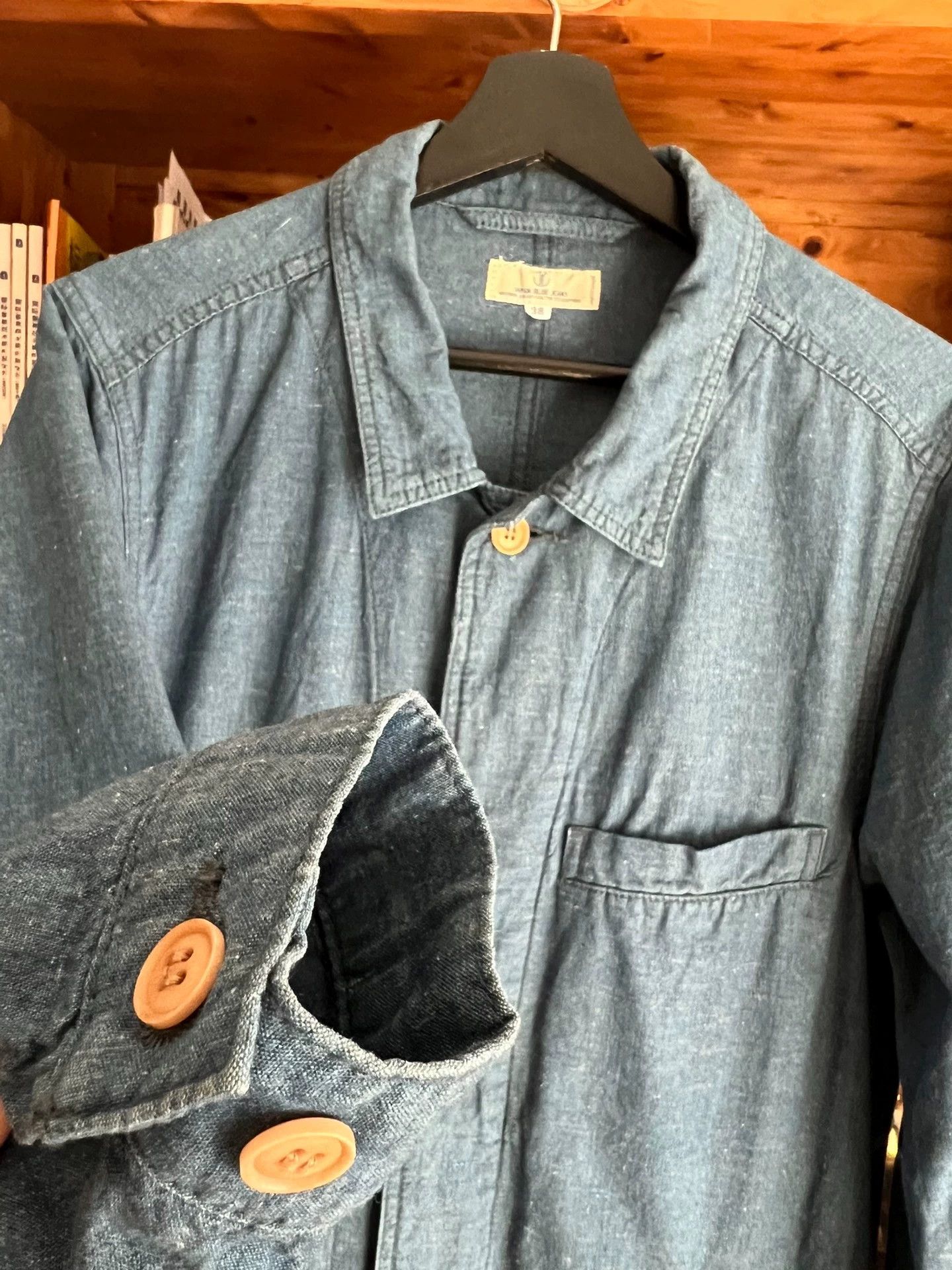 Japan Blue Japan Blue Jeans Indigo Cotton Windbreaker Nippon Size US XS / EU 42 / 0 - 3 Thumbnail