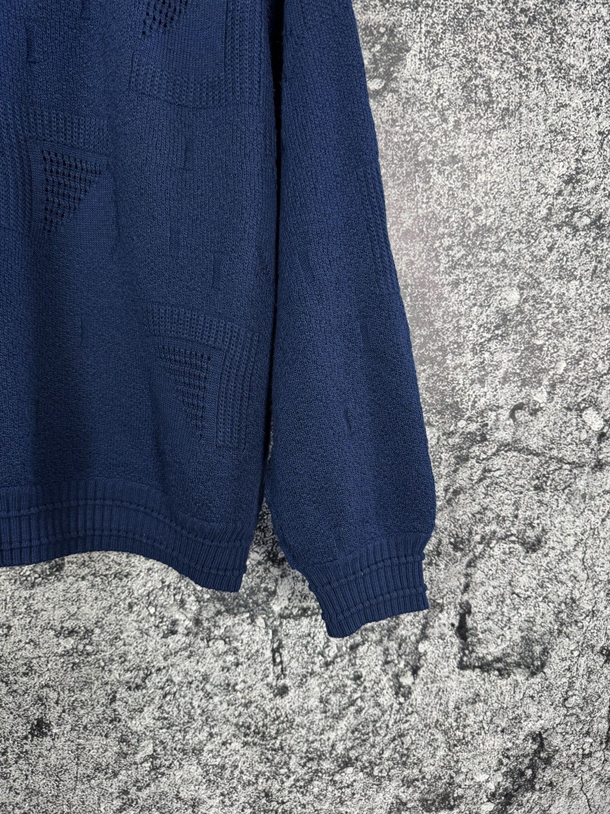 Carlo Colucci Carlo Colucci Vintage V-Neck Wool Sweater Jumper Size 56 Size US XL / EU 56 / 4 - 5 Thumbnail