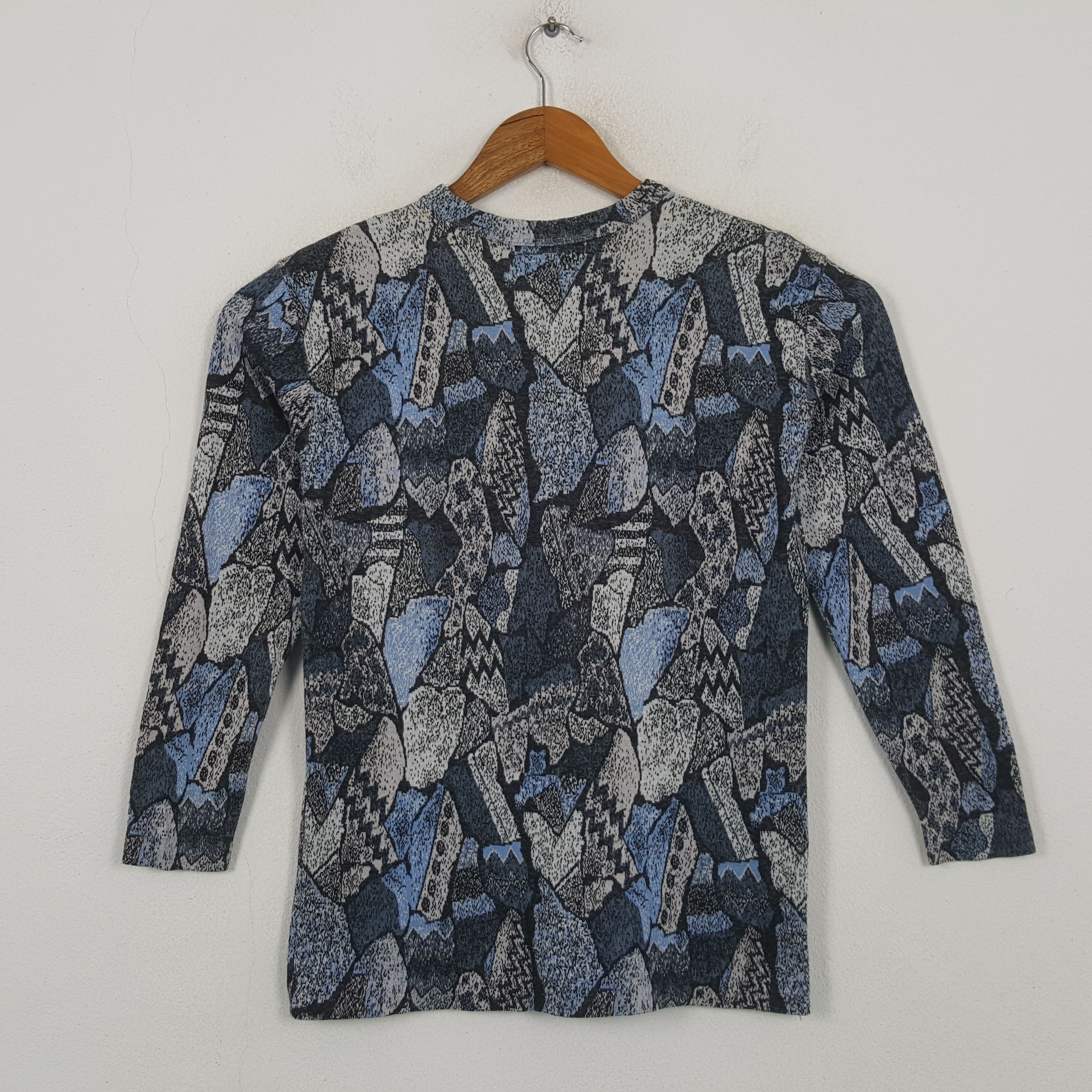 Issey Miyake Vintage Plantation by Issey Miyake Long Sleeve T-shirt RR9 Size S / US 4 / IT 40 - 3 Thumbnail