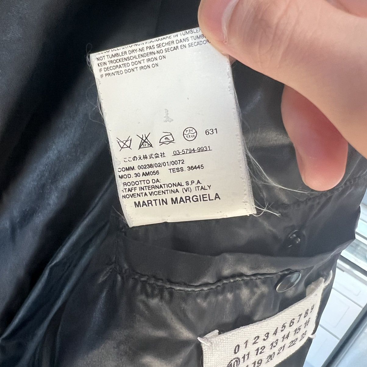 Maison Margiela Maison Margiela Line 10 Padded Biker Jacket 2007 Size US S / EU 44-46 / 1 - 6 Thumbnail
