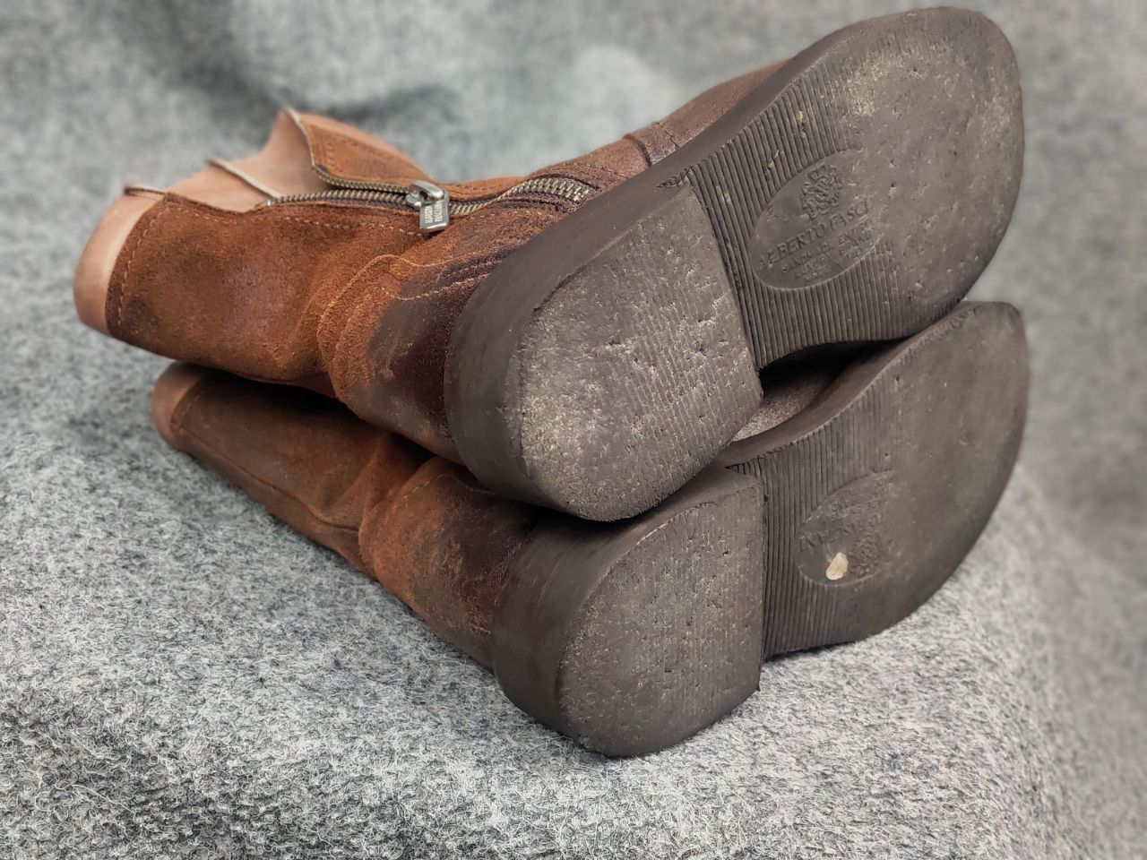 Alberto Fasciani Alberto Fasciani Handmade Luxury Ankle Zip Leather Boots Size US 6 / IT 36 - 16 Thumbnail