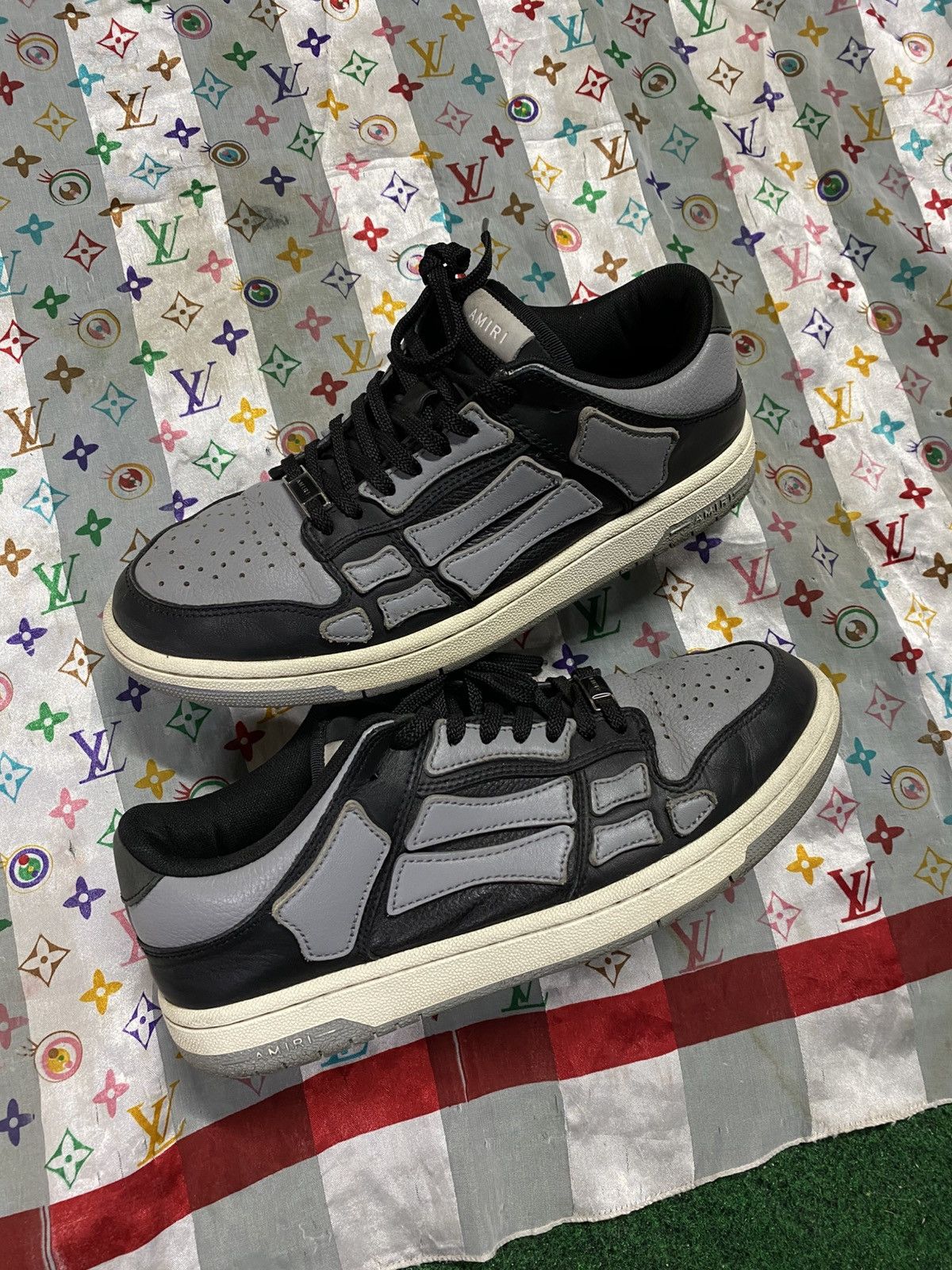 Amiri Amiri Skeleton Bone Low Top Sneakers Men’s Size 8 Size US 8 / EU 41 - 8 Thumbnail