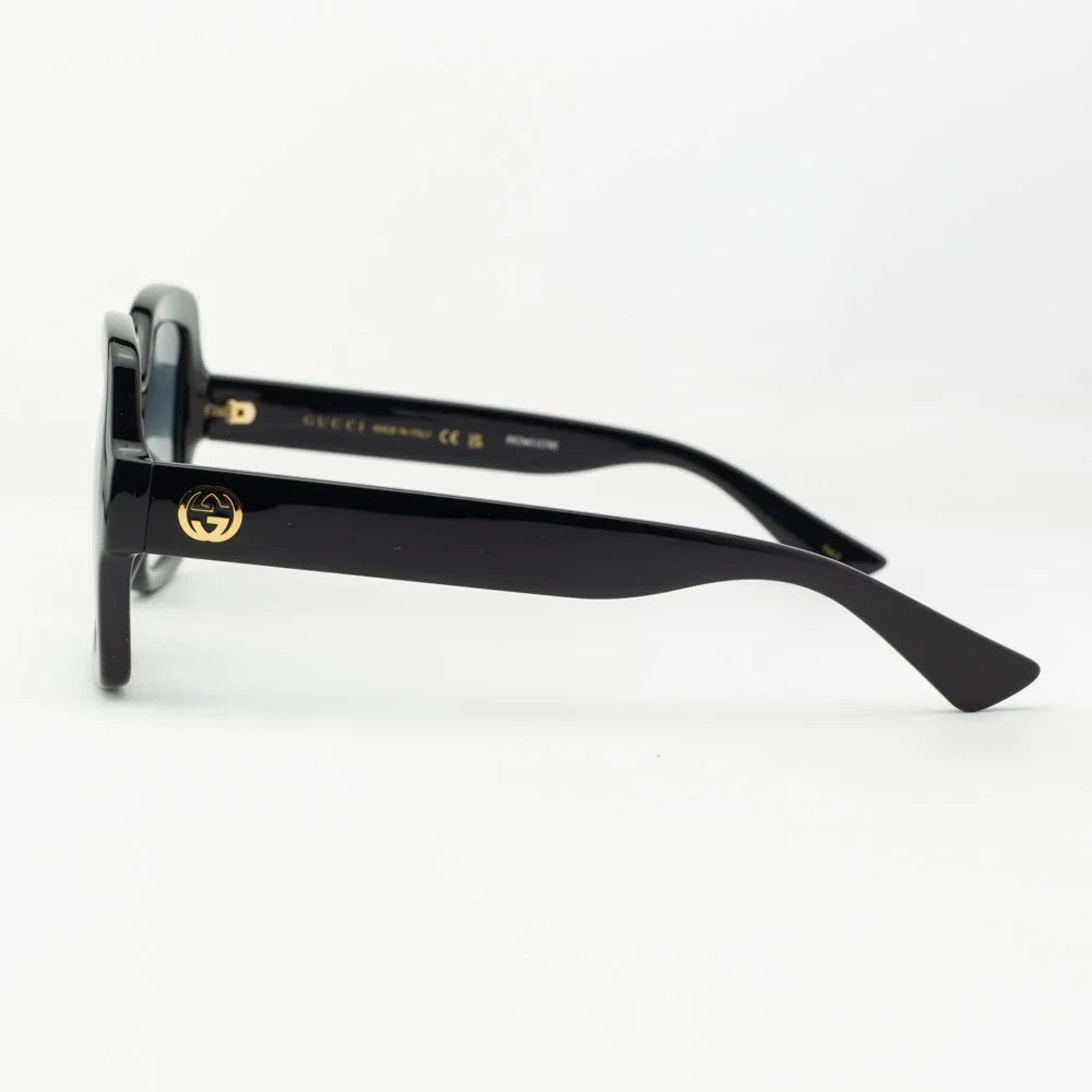 Gucci New! Gucci GG1337S 001 Black Square Oversized Sunglasses Size ONE SIZE - 5 Thumbnail
