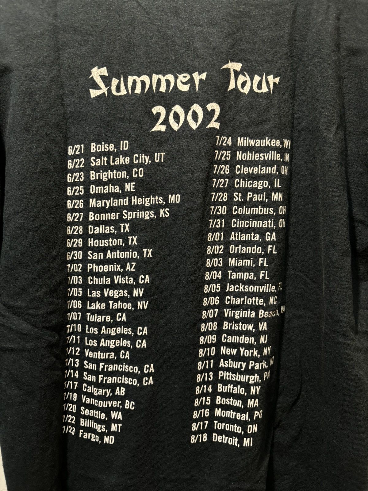 Band Tees × Vintage 2002 New Found Glory Summer Tour Size US M / EU 48-50 / 2 - 11 Thumbnail