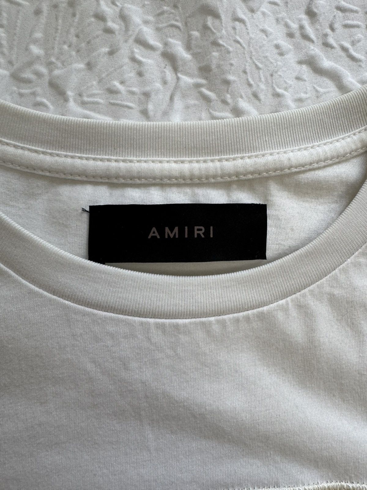 Amiri Amiri white graphic tshirt Size US XS / EU 42 / 0 - 3 Thumbnail