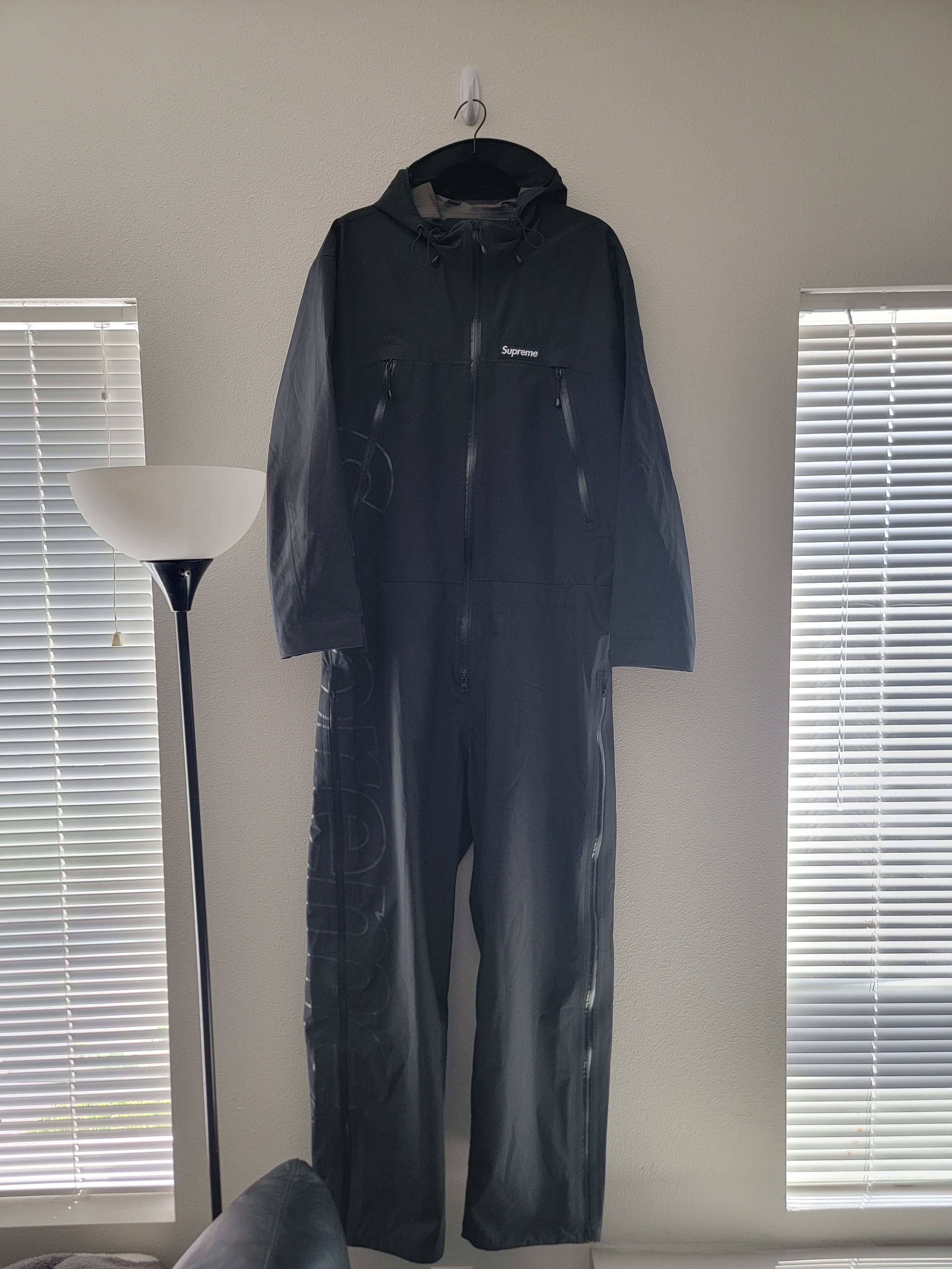 Image of Goretex x Supreme Gore-Tex Paclite Suit in Black, Men's (Size Small)