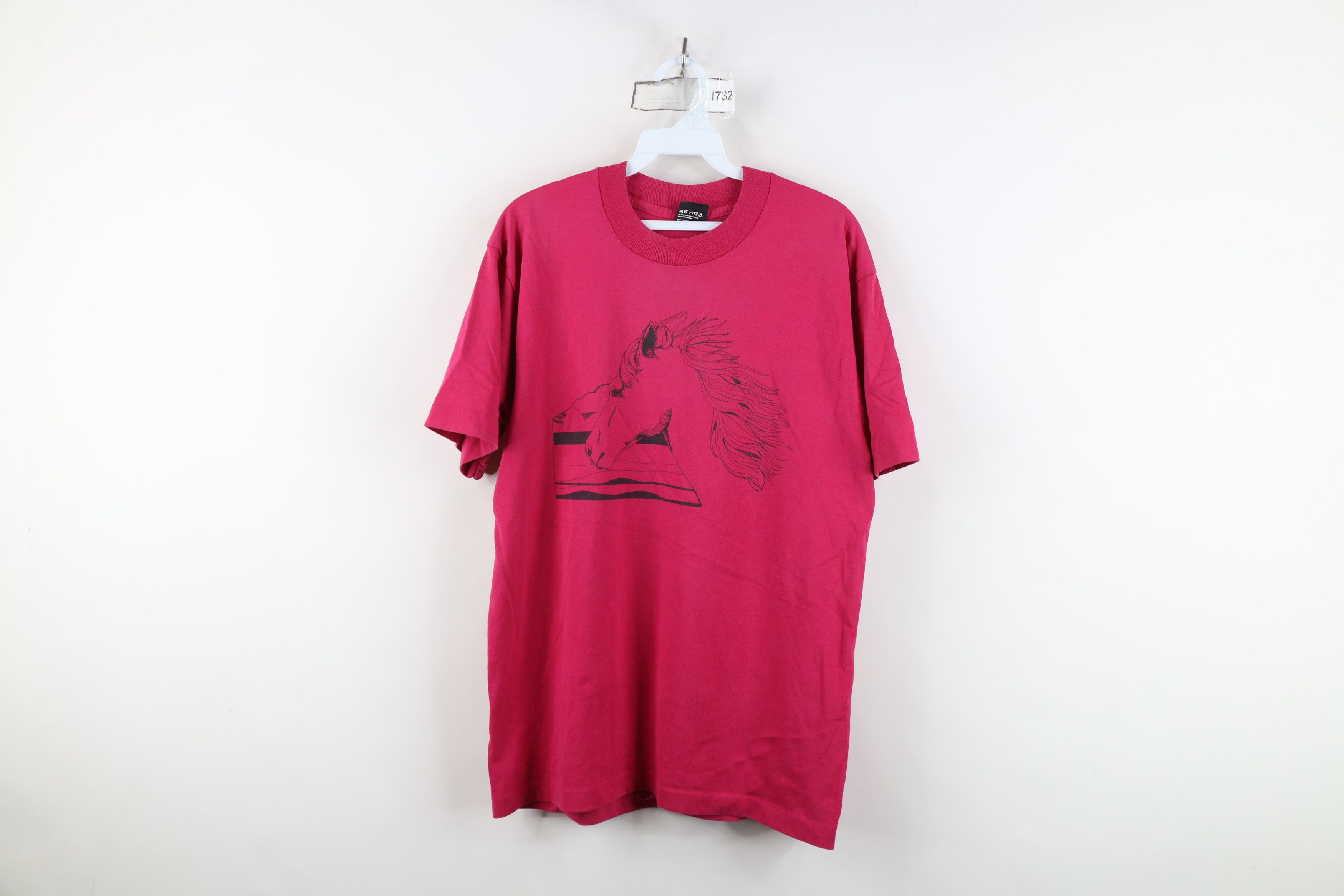 Vintage Vintage 90s Streetwear Mountain Nature T-Shirt Pink USA Size XL / US 12-14 / IT 48-50 - 1 Thumbnail