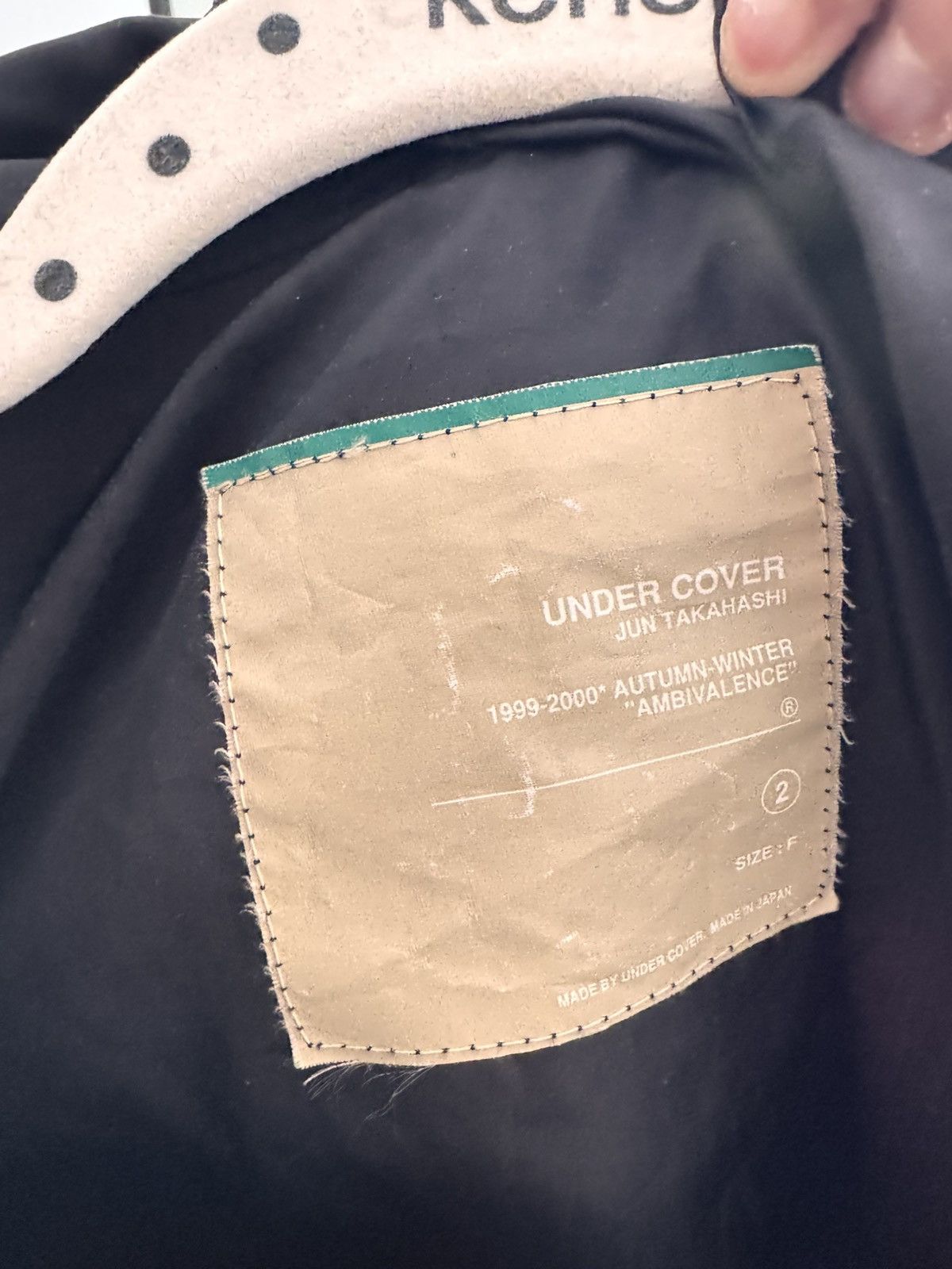 Undercover Undercover AW99 Jun Takahashi “AMBIVALENCE” Anorak Size US XS / EU 42 / 0 - 3 Thumbnail