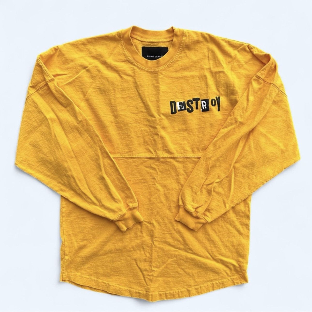 Other Spirit Jersey Destroy Rockefeller Long Sleeve in Yellow XS Size US XS / EU 42 / 0 - 2 Thumbnail