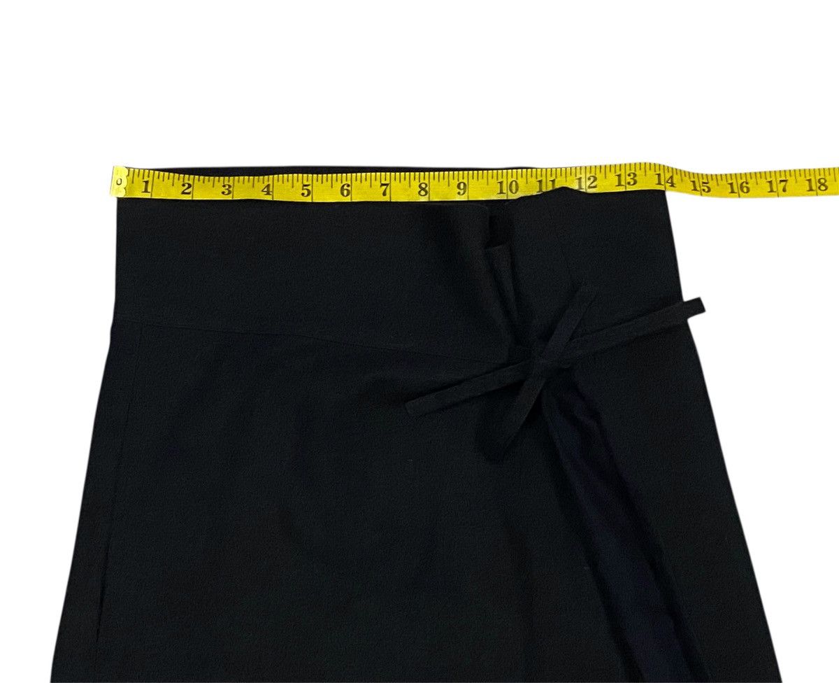 Comme des Garcons × Tricot Comme des Garcons × Vintage Tricot Comme Des Garçons AD1998 Cotton Midi Wrap Skirts Size 30" / US 8 / IT 44 - 12 Thumbnail