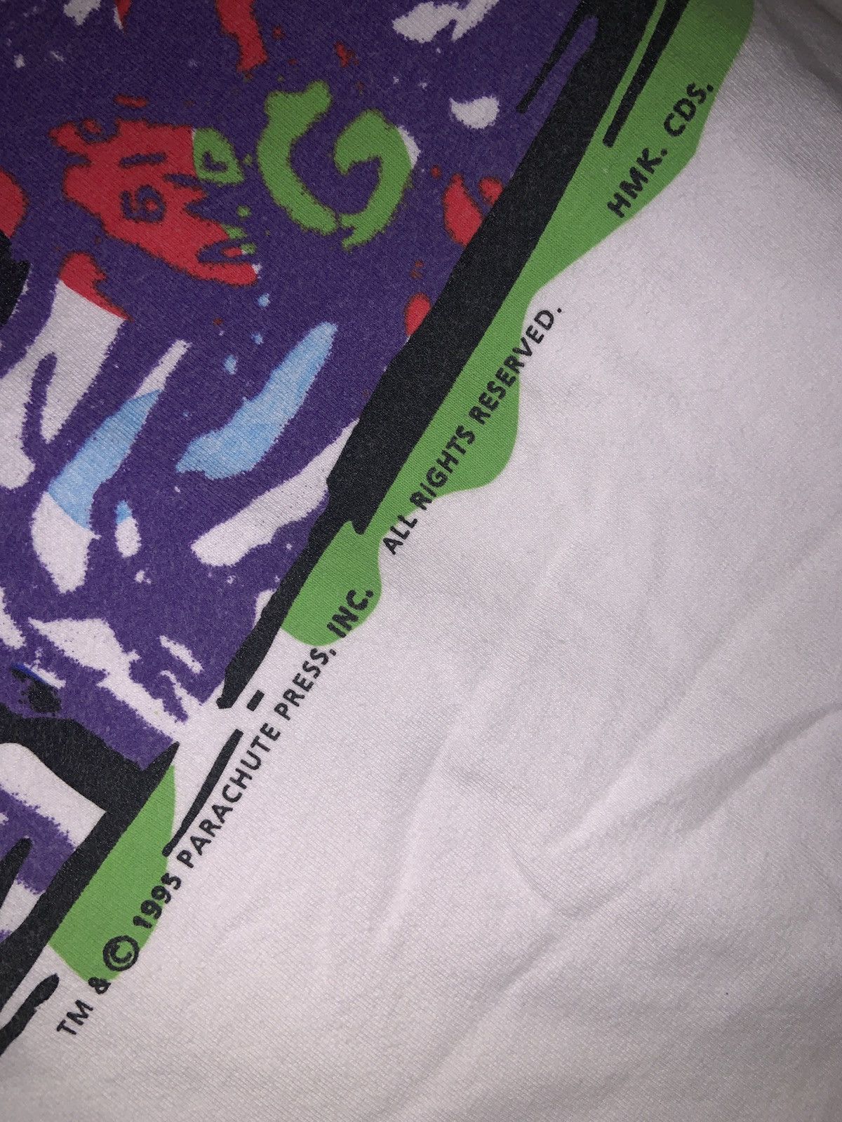 No Fear Vintage Goosebumps 1995 You Can’t Scare Me T - Size XL Size US XL / EU 56 / 4 - 4 Thumbnail