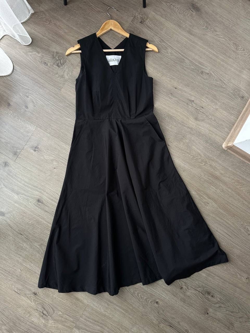 Japanese Brand × Vintage Vintage Aiayu Black Long Womens Bea Dress Size S / US 4 / IT 40 - 1 Thumbnail