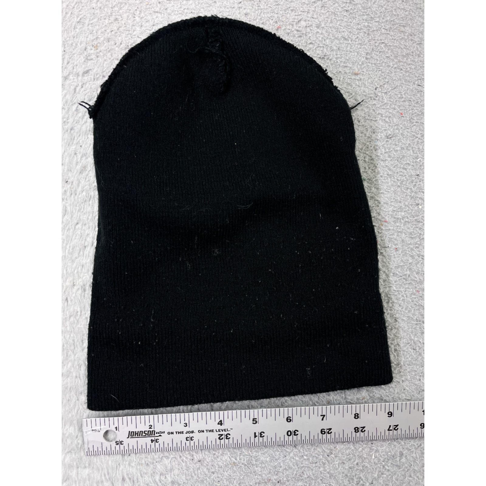 Vintage Daisannome (Third Eye) Beanie Toque Adult OS Black Knit Acrylic Anime One Piece Hat Beanie Mens Winter Casual Accessories - Mens Size ONE SIZE - 5 Thumbnail