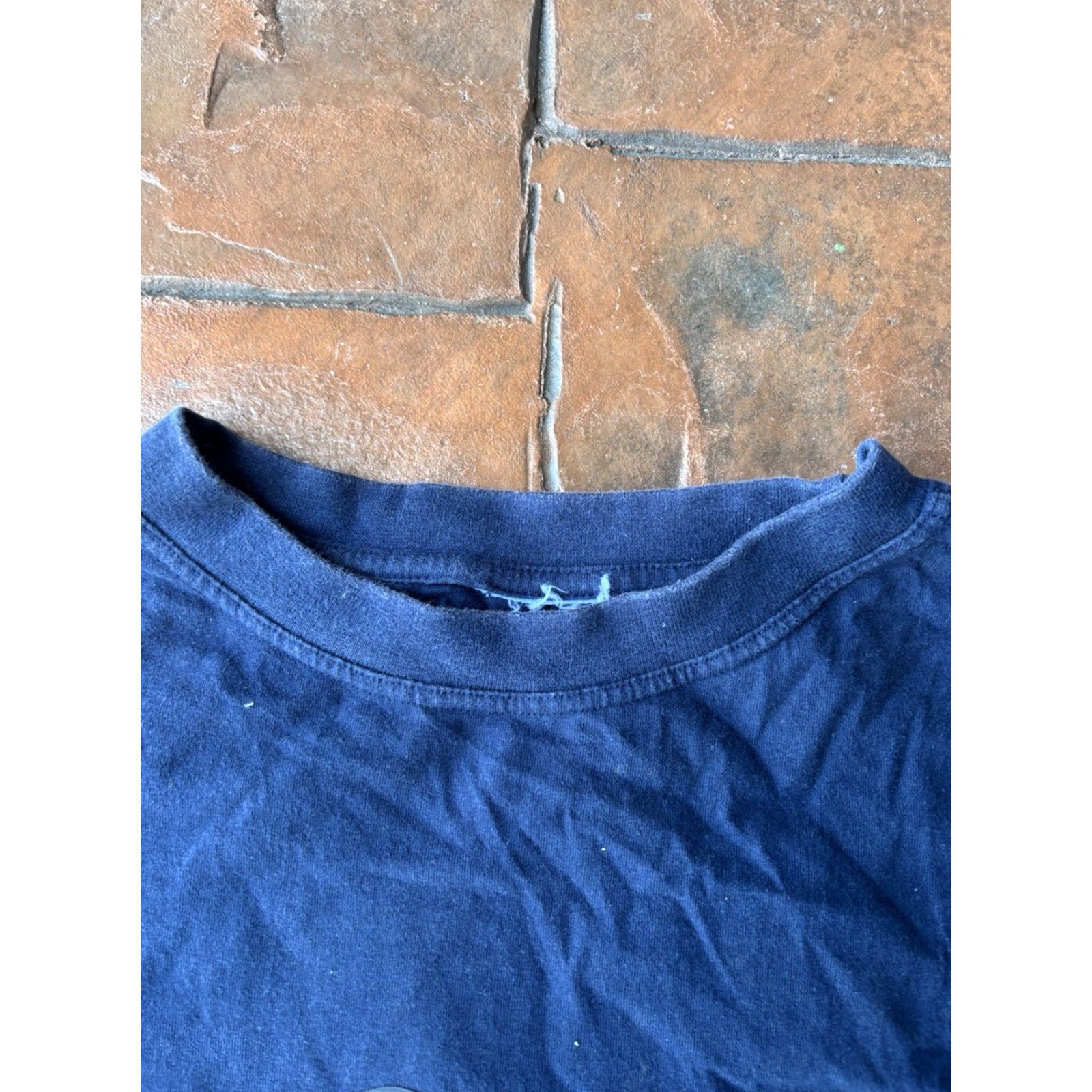 Fubu VINTAGE FUBU Harlem Globetrotters T-Shirt 3XL Blue Cotton Crew Neck Short Sleeve Hip Hop Logo Graphic Print - Mens - 90s - Double-Sided Size US XXL / EU 58 / 5 - 4 Thumbnail