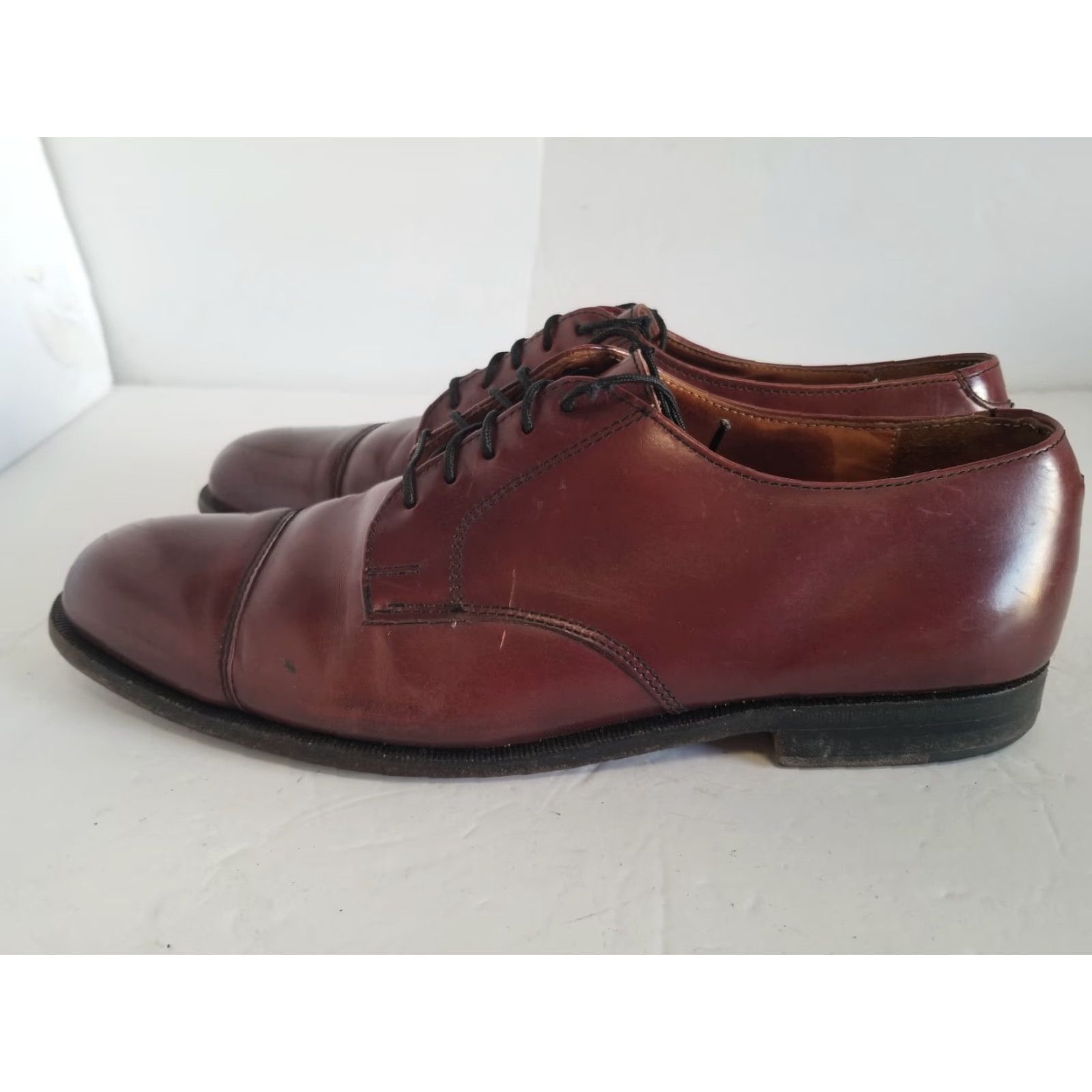 Cole Haan Cole Haan Cap-toe Oxford LEATHER SOLE Size 9.5 D USA Made Dress Oxford Mens Leather Sole Cap Toe Brown Size US 10 / EU 43 - 5 Thumbnail