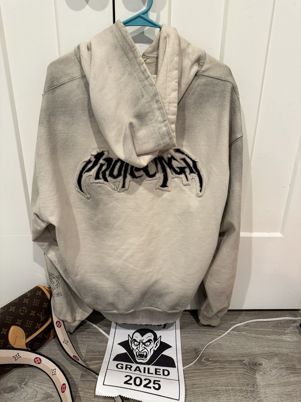 PROJECT G/R Project GR Corso Como Dirty Hoodie Zip Up Size US S / EU 44-46 / 1 - 3 Thumbnail