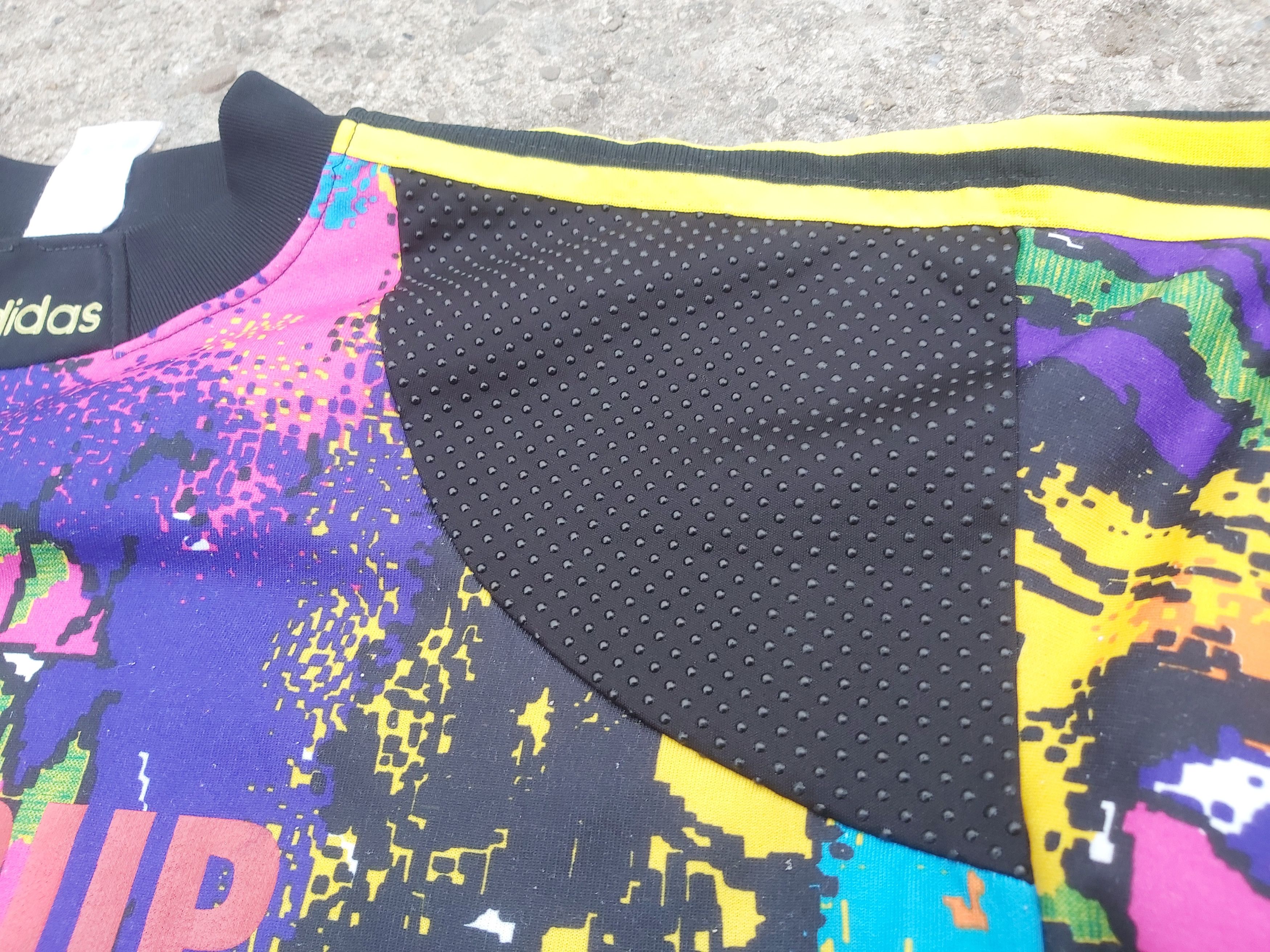 Adidas × Vintage rare Vintage 90s Adidas Goalkeeper Soccer Jersey #1 Size US M / EU 48-50 / 2 - 6 Thumbnail