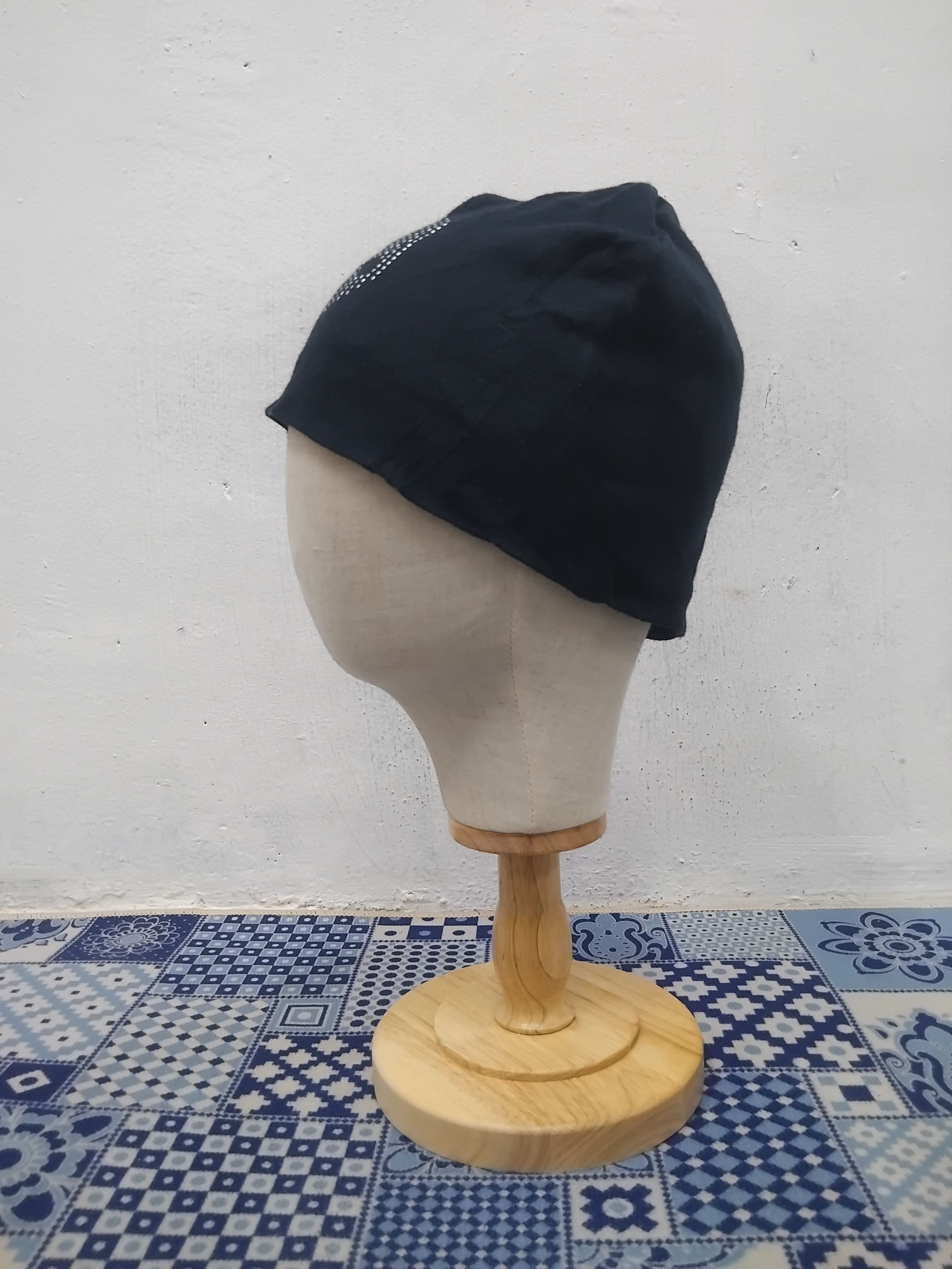 Japanese Brand 💥A-G skull black colour beanie Size ONE SIZE - 6 Thumbnail
