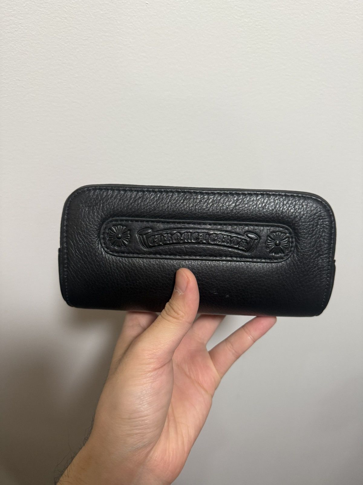 Pre-owned Chrome Hearts Glasses Hard Case In Black