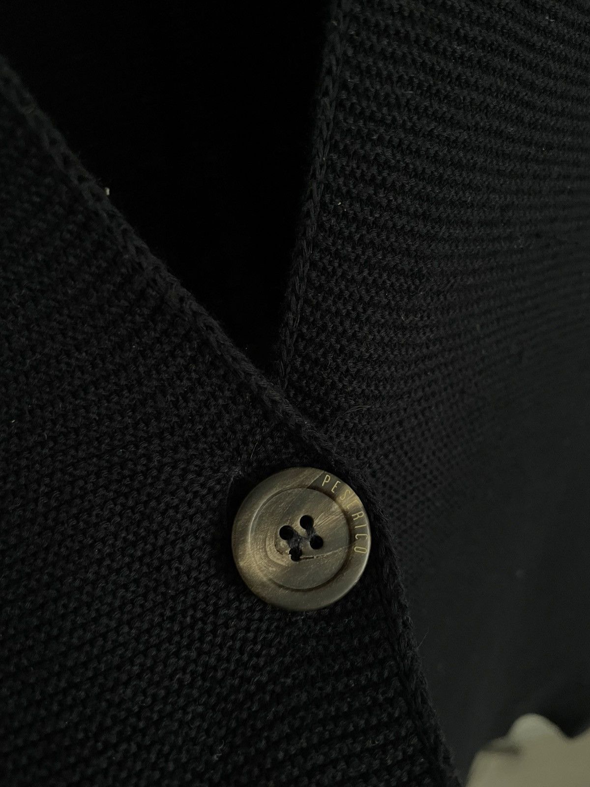 Peserico Peserico Cardigan Black Sweater RARE Size US M / EU 48-50 / 2 - 5 Thumbnail