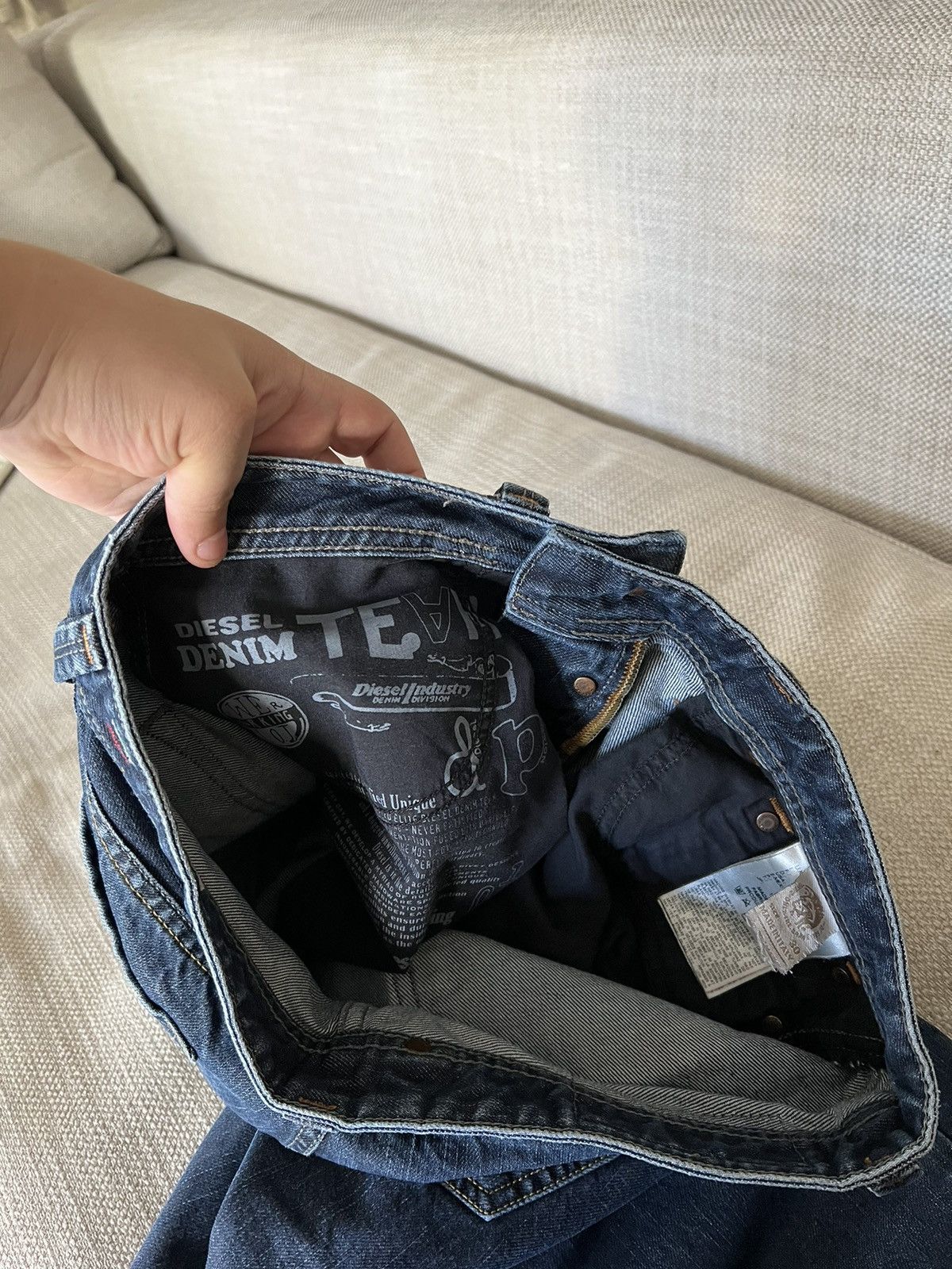 Diesel × Vintage Vintage 💥 Diesel Jeans Pants Size US 30 / EU 46 - 20 Thumbnail