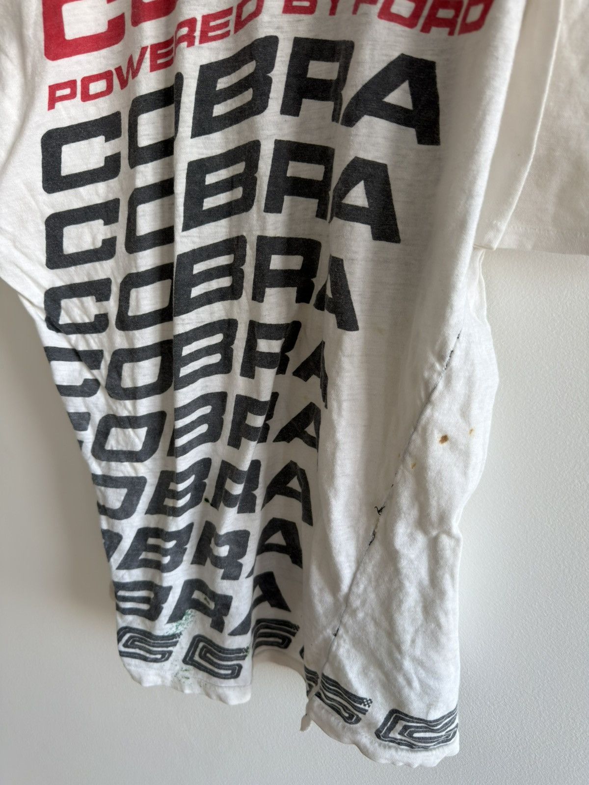 Ford *RARE* CARROLL SHELBY ENTERPRISES VINTAGE T SHIRT COBRA FORD Size US XXL / EU 58 / 5 - 10 Thumbnail