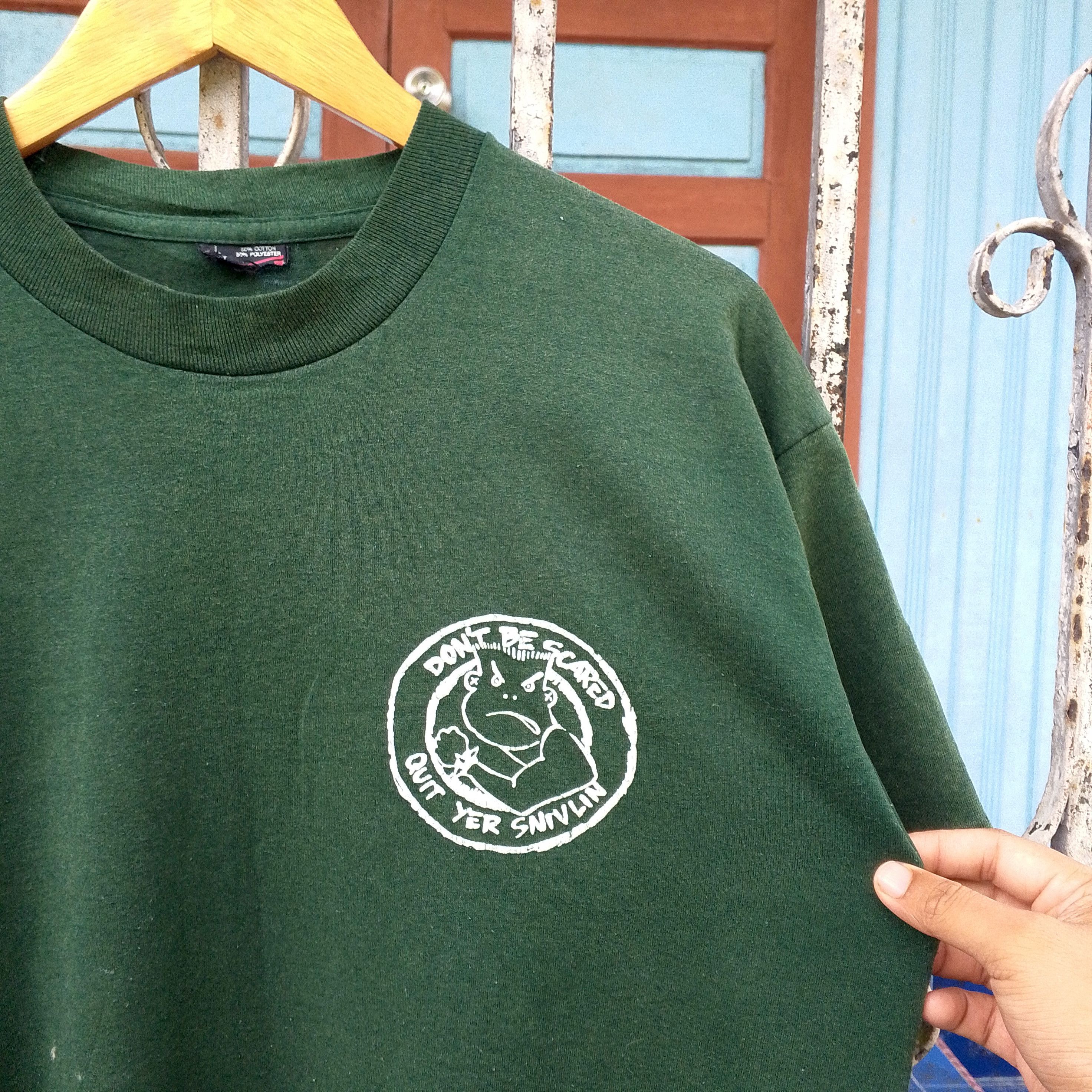 Vintage Vintage Bad Boy Club Green Tee Size L Size US L / EU 52-54 / 3 - 6 Thumbnail
