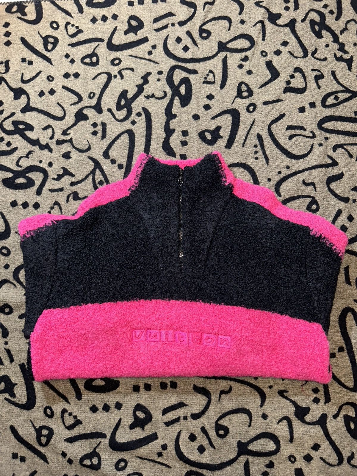 Louis Vuitton LOUIS VUITTON 2019 Half Zip Wool/Alpaca Fleece Size US XL / EU 56 / 4 - 11 Thumbnail