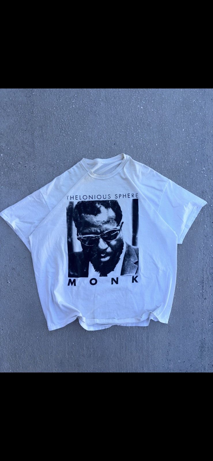 Vintage Vintage 90’s Thelonious Monk Jazz T Shirt Size US XL / EU 56 / 4 - 1 Thumbnail
