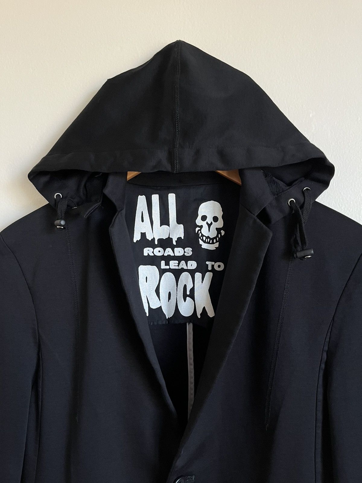 If Six Was Nine × Japanese Brand × Vintage Vintage 00’s PPFM “All Roads Lead To Rock” Blazer Jacket Size L / US 10 / IT 46 - 5 Thumbnail