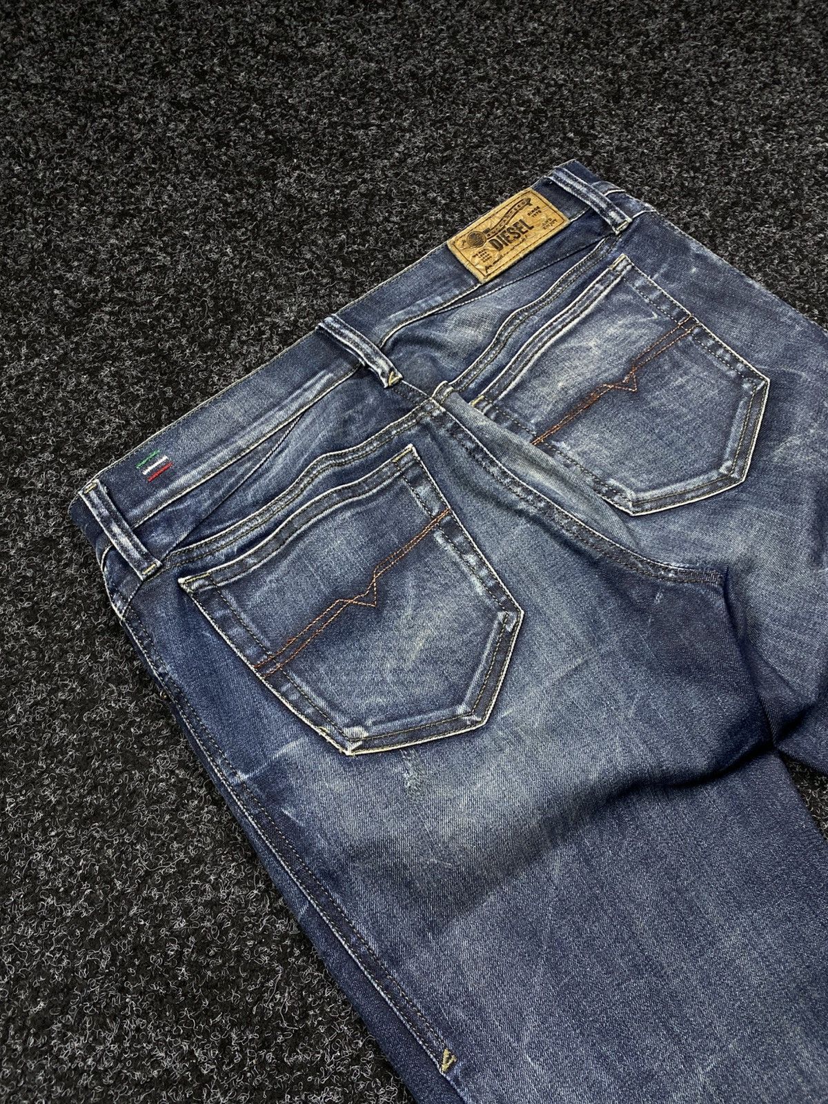 Diesel × If Six Was Nine × Vintage Vintage Y2K Diesel Industry Jeans baggy denim pants Size 30" / US 8 / IT 44 - 15 Thumbnail