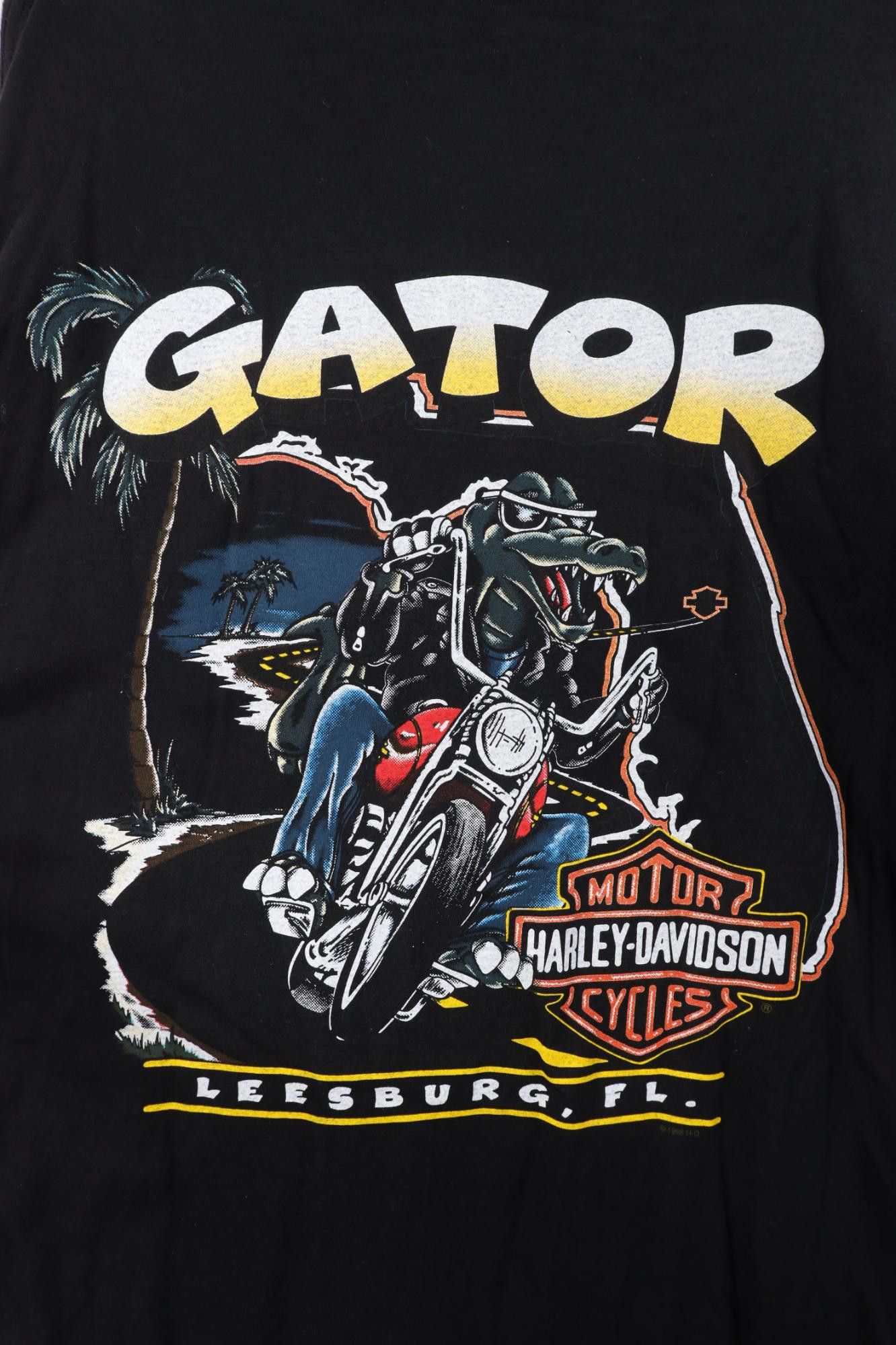 Harley Davidson Deadstock Vintage 2001 Harley Davidson T-Shirt Black USA Size US XL / EU 56 / 4 - 12 Thumbnail