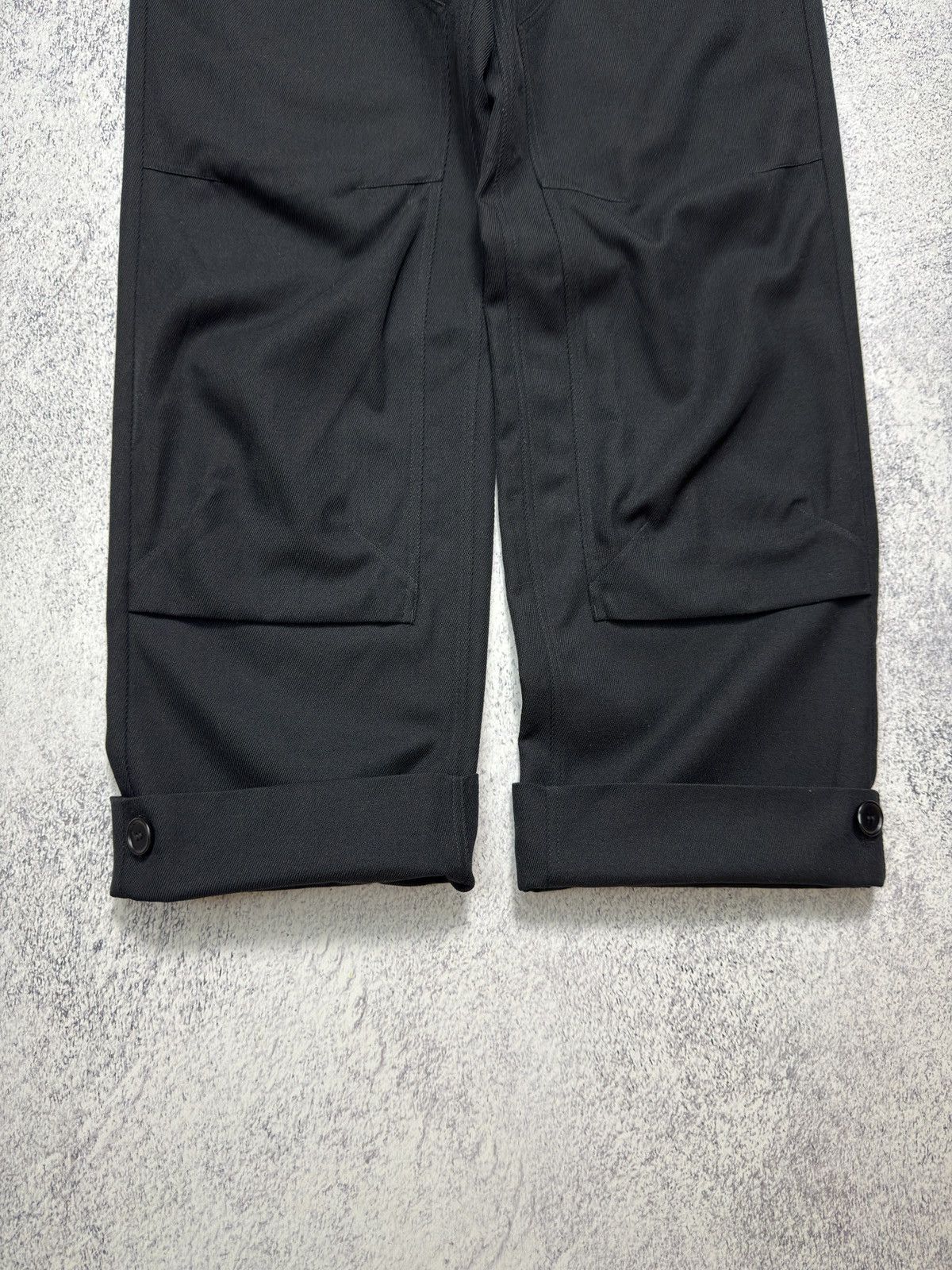 Simone Rocha Simone Rocha RARE Runway Sample Black Cargo Trousers UK 6 Size US 30 / EU 46 - 4 Thumbnail