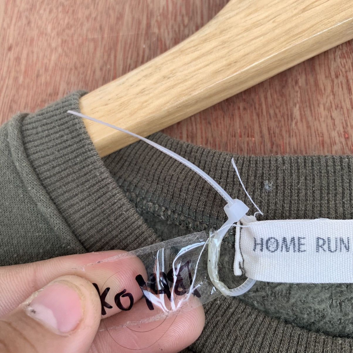 Vintage Vintage Home Run Green Sweatshirt #K01487 Size US M / EU 48-50 / 2 - 12 Thumbnail