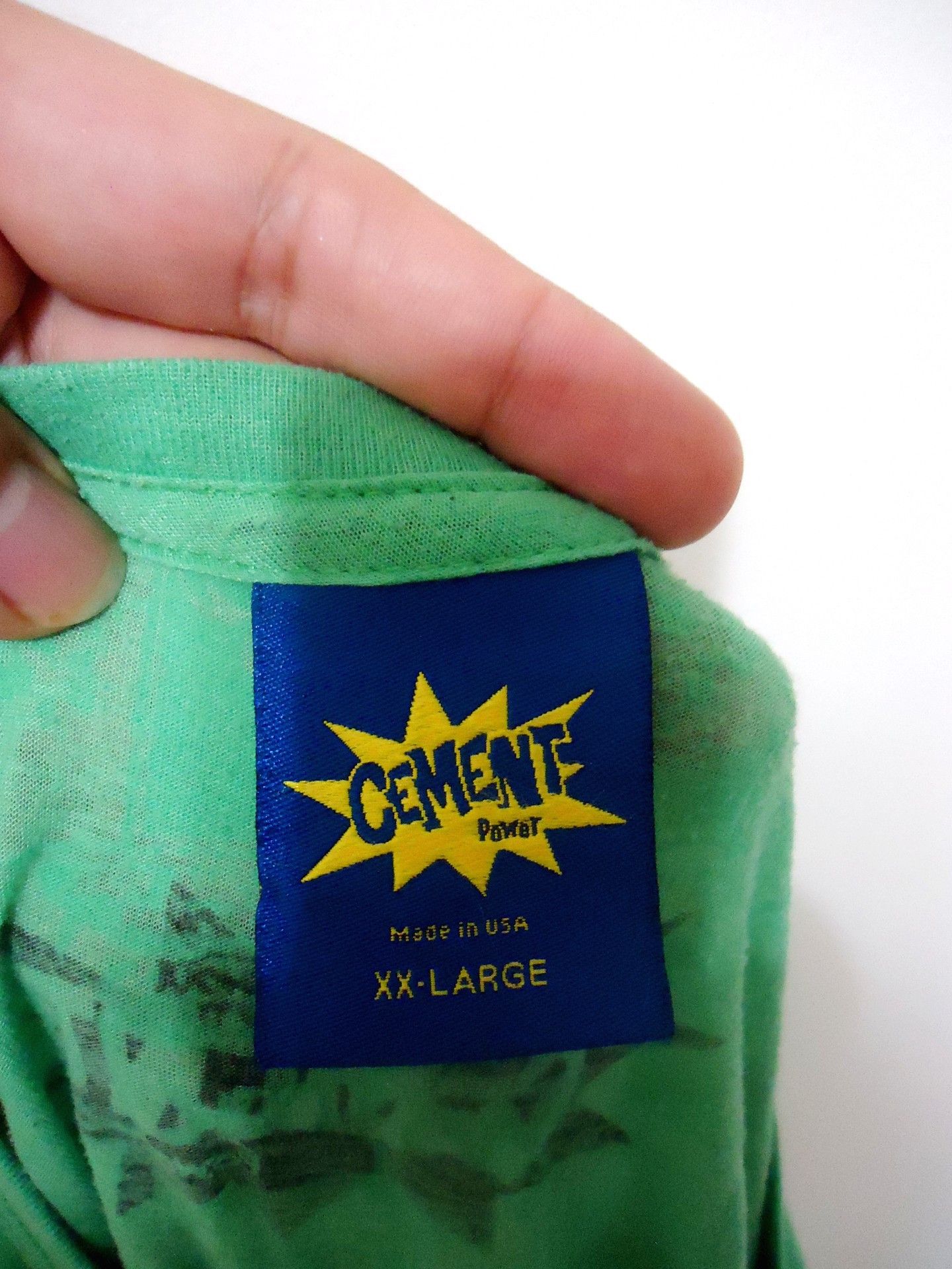 Vintage Wet Cement DC Power Green Batman Tee XXL more like L-XL Mint Size US XXL / EU 58 / 5 - 3 Thumbnail