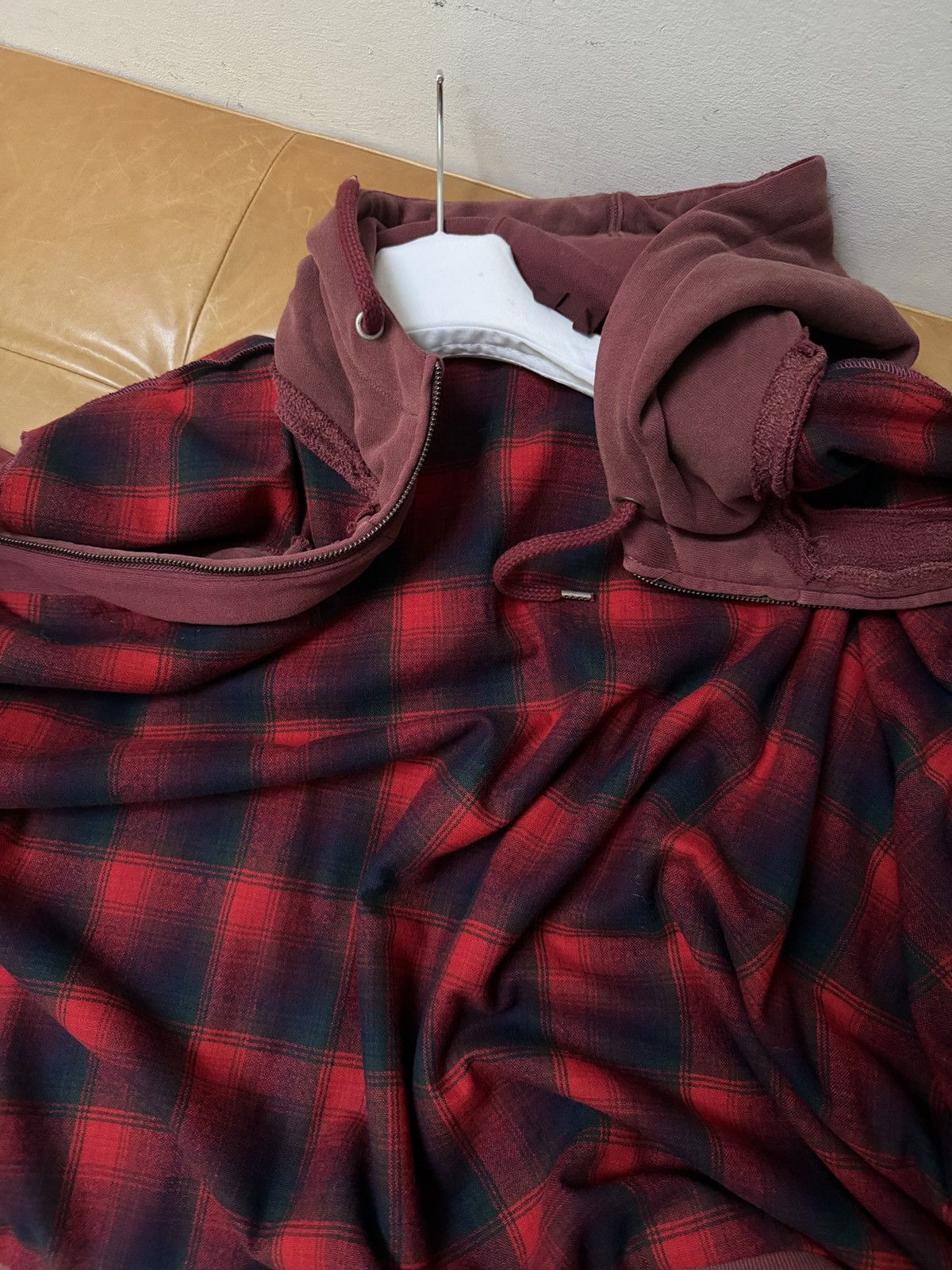 Maison Margiela × Pendleton Pendleton Yoke-Detail Zip Up Hoodie Size US L / EU 52-54 / 3 - 11 Thumbnail