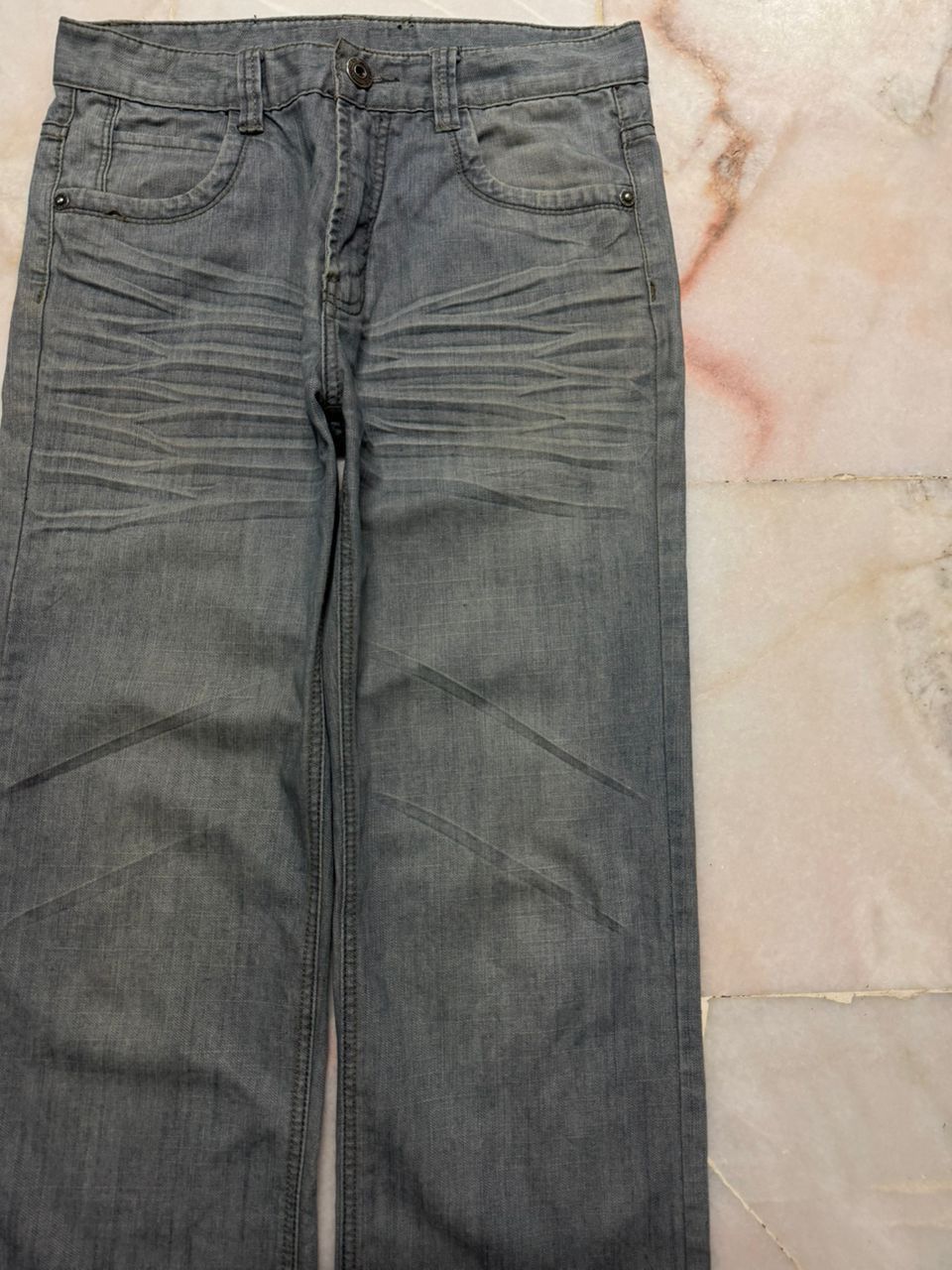 Other 💥Baggy💥Japanese Whisker Mudwash Wide Distressed Insane Jean Size US 30 / EU 46 - 5 Thumbnail