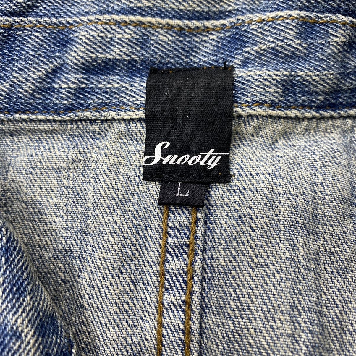 Vintage Vintage 90s SNOOTY Italian Brand Blue Jeans Coat Jacket Size US L / EU 52-54 / 3 - 4 Thumbnail
