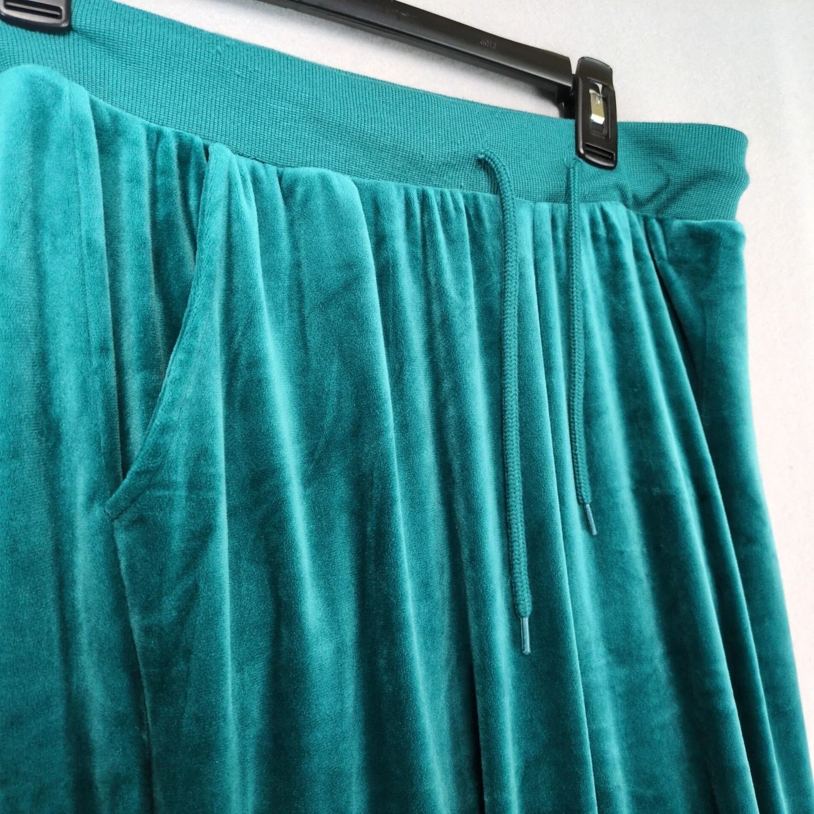Other Ashley Blue 2pc Green Velour Tracksuit Women's Plus 1X/2X Size XXL / US 16-18 / IT 52-54 - 10 Thumbnail