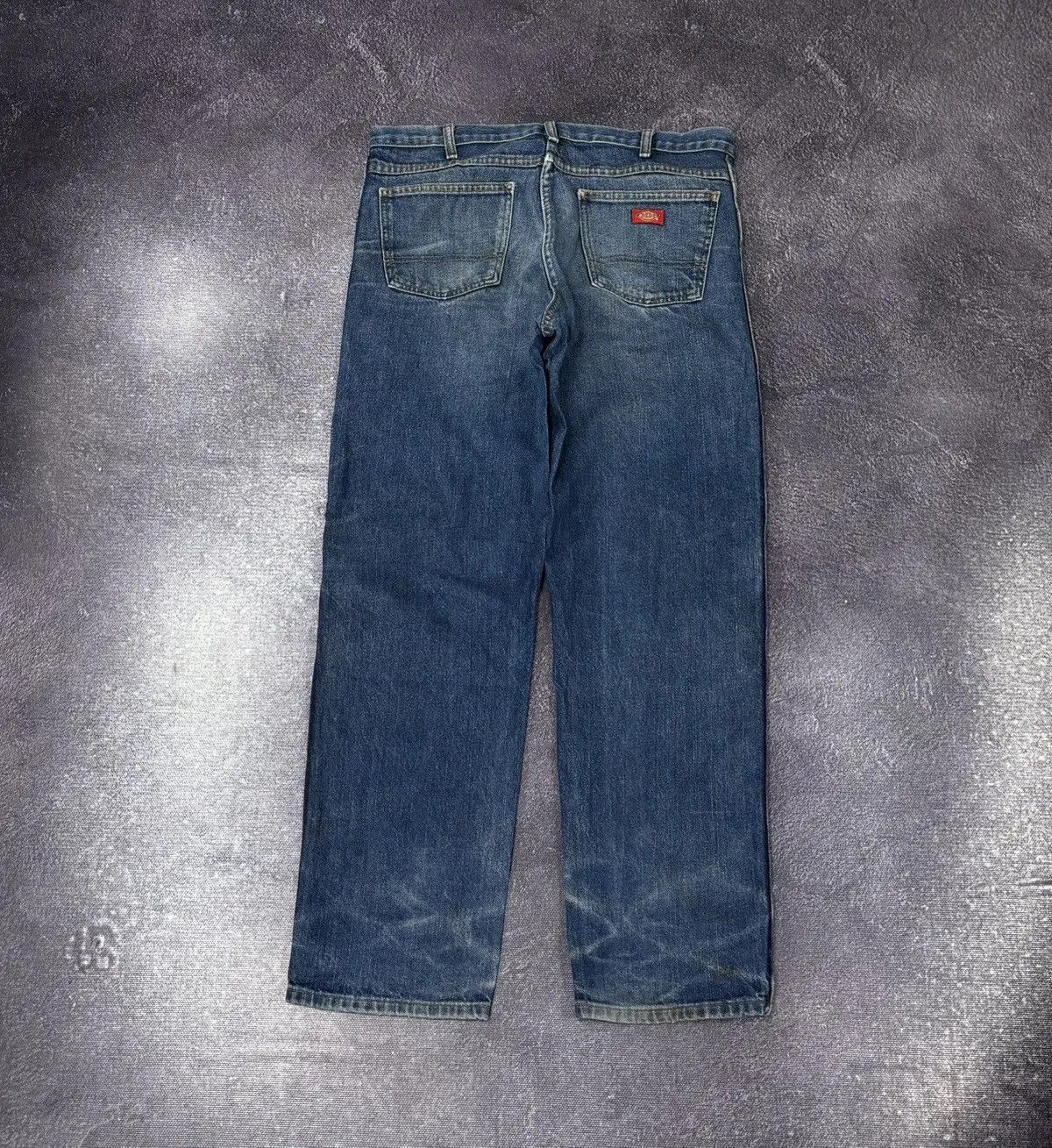 Dickies × Vintage Vintage Dickies Faded Blue Denim Hype Work Baggy Jeans Size US 36 / EU 52 - 1 Thumbnail