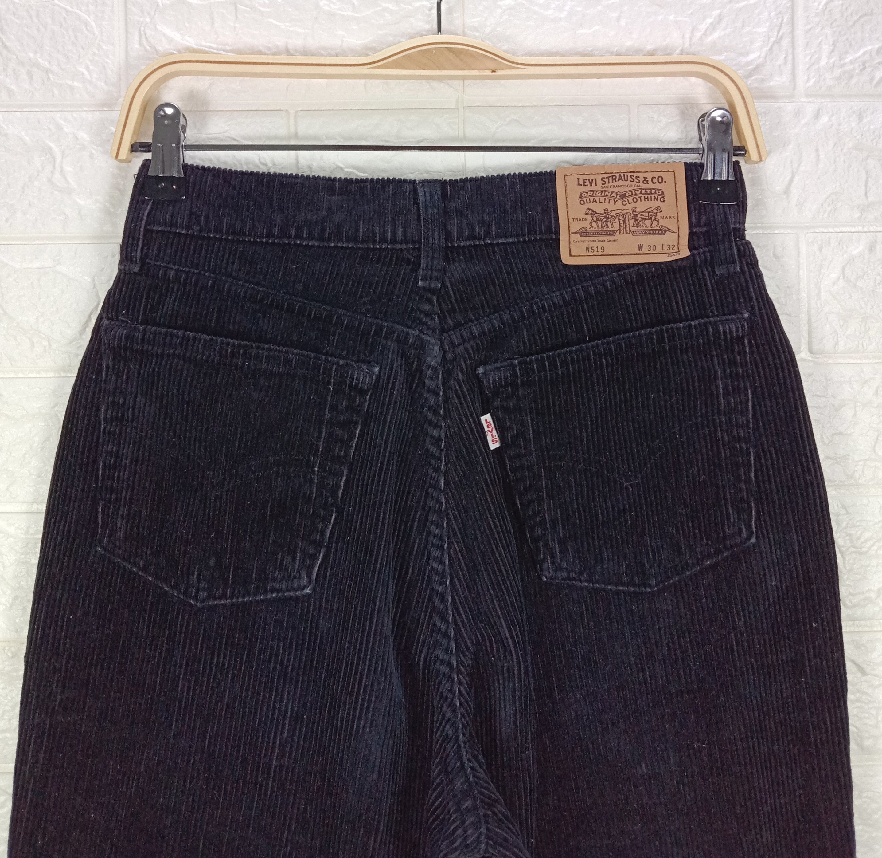 Levi's Vintage 90s Levi's 519 Corduroy Pants Size 27" / US 4 / IT 40 - 6 Thumbnail