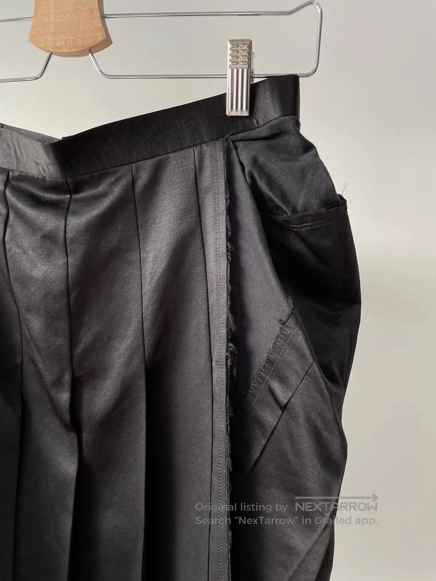 Comme des Garcons Comme des Garçons Pleated Deconstructed Skirt. Size 35" - 3 Thumbnail