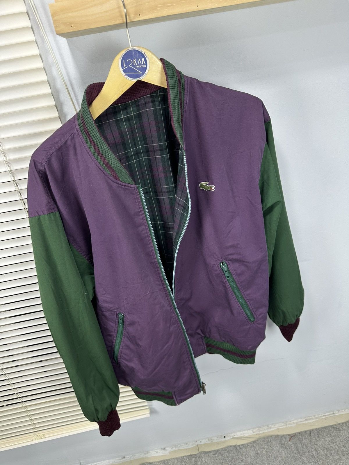 Lacoste LACOSTE REVERSIBLE VINTAGE JACKET Size US XL / EU 56 / 4 - 4 Thumbnail