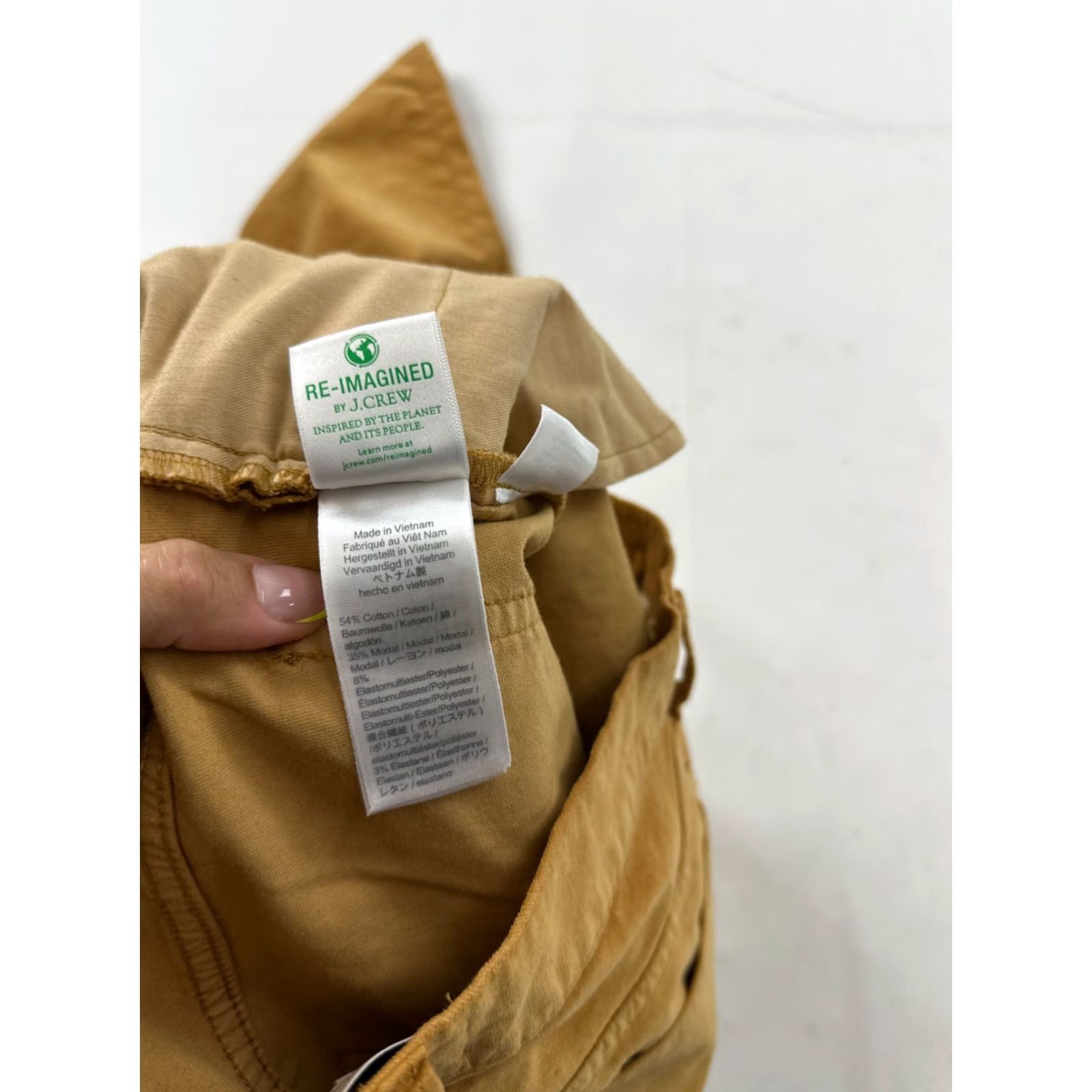 J.Crew J.Crew Pants Womens 28 Brown Pockets Stretch Slim Fit Preppy Straight Leg Size 28" / US 6 / IT 42 - 6 Thumbnail
