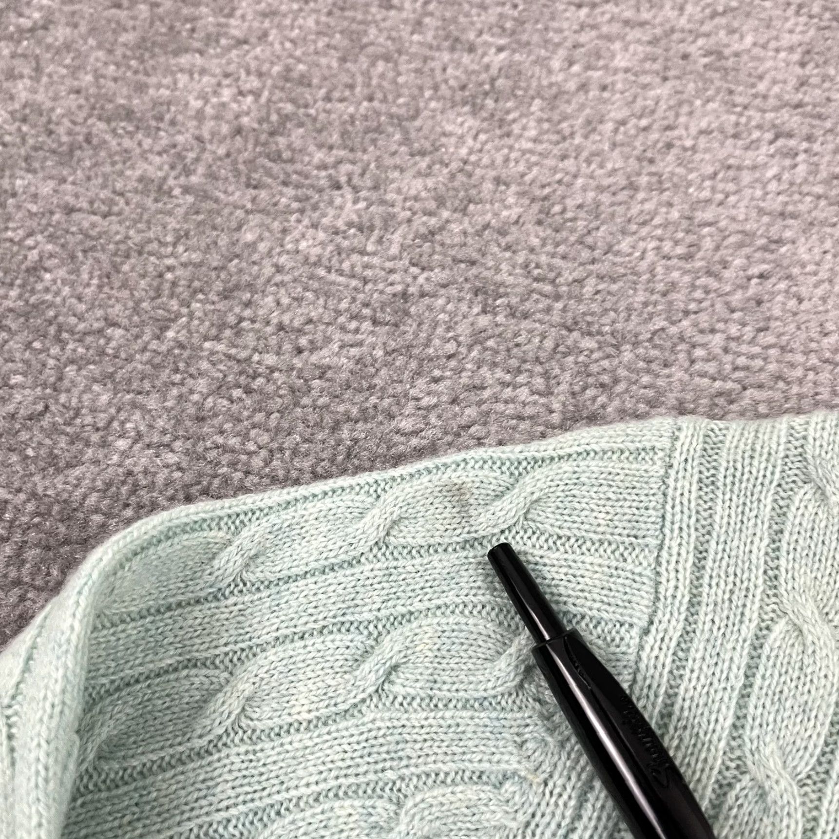 Vintage L.L.Bean Cardigan Women M Mint Green Wool Blend Knit Cardigan Sweater Long Sleeve Lightweight Breathable Womens Size M / US 6-8 / IT 42-44 - 6 Thumbnail