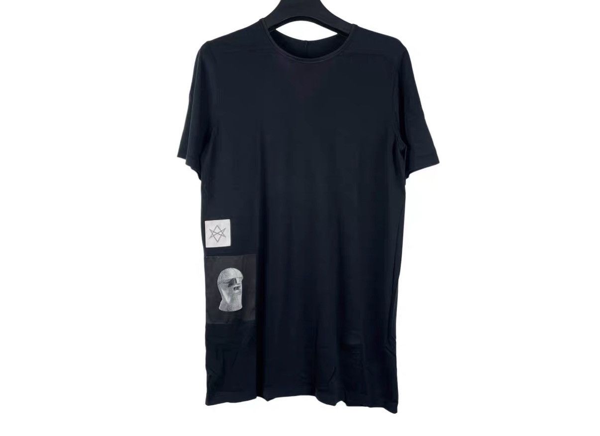 Rick Owens Rick Owens DRKSHDW Patchwork Oversized Short Sleeve Tee J31 Size US L / EU 52-54 / 3 - 1 Thumbnail